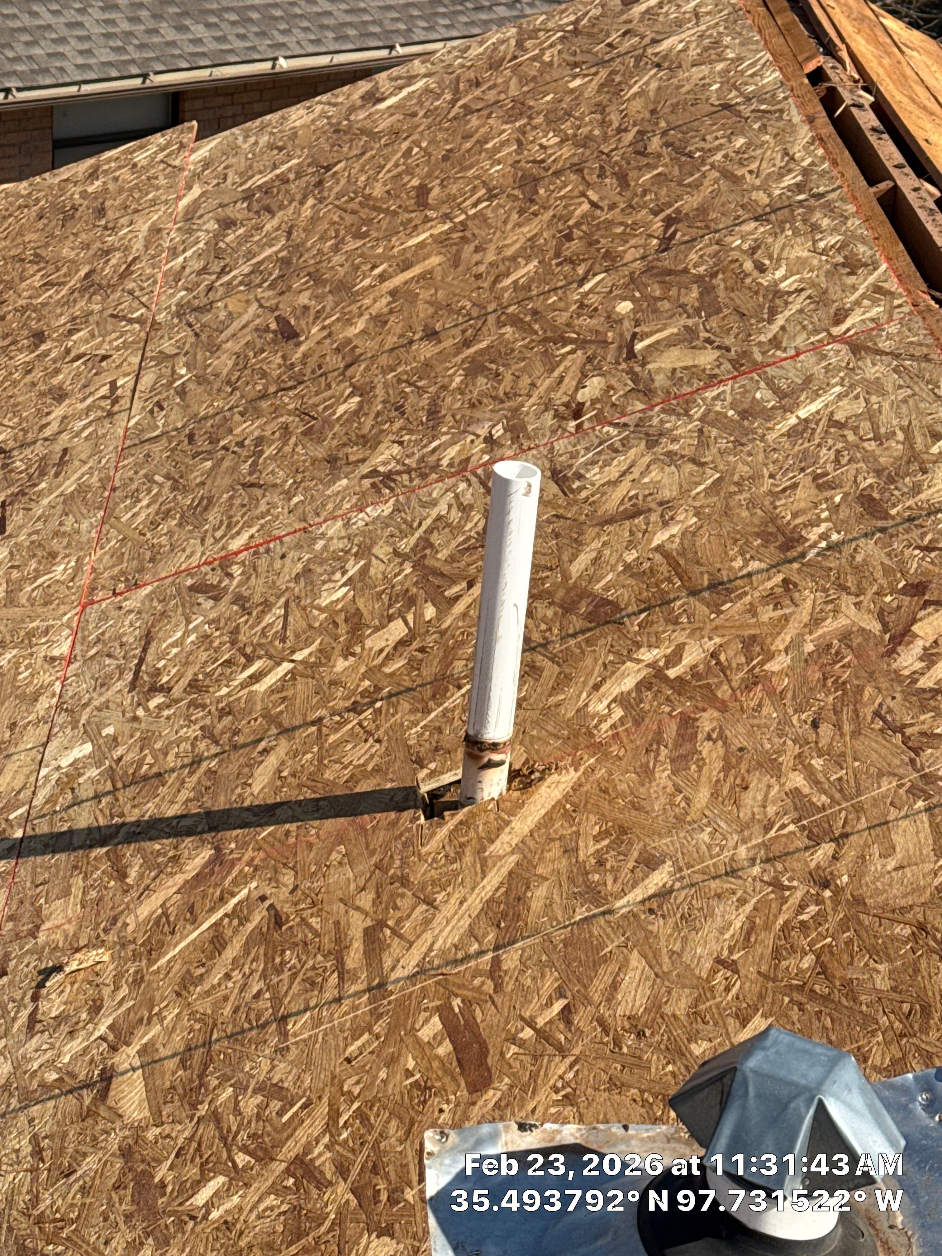 Project in Yukon, OK by OAK Roofing Restoration 