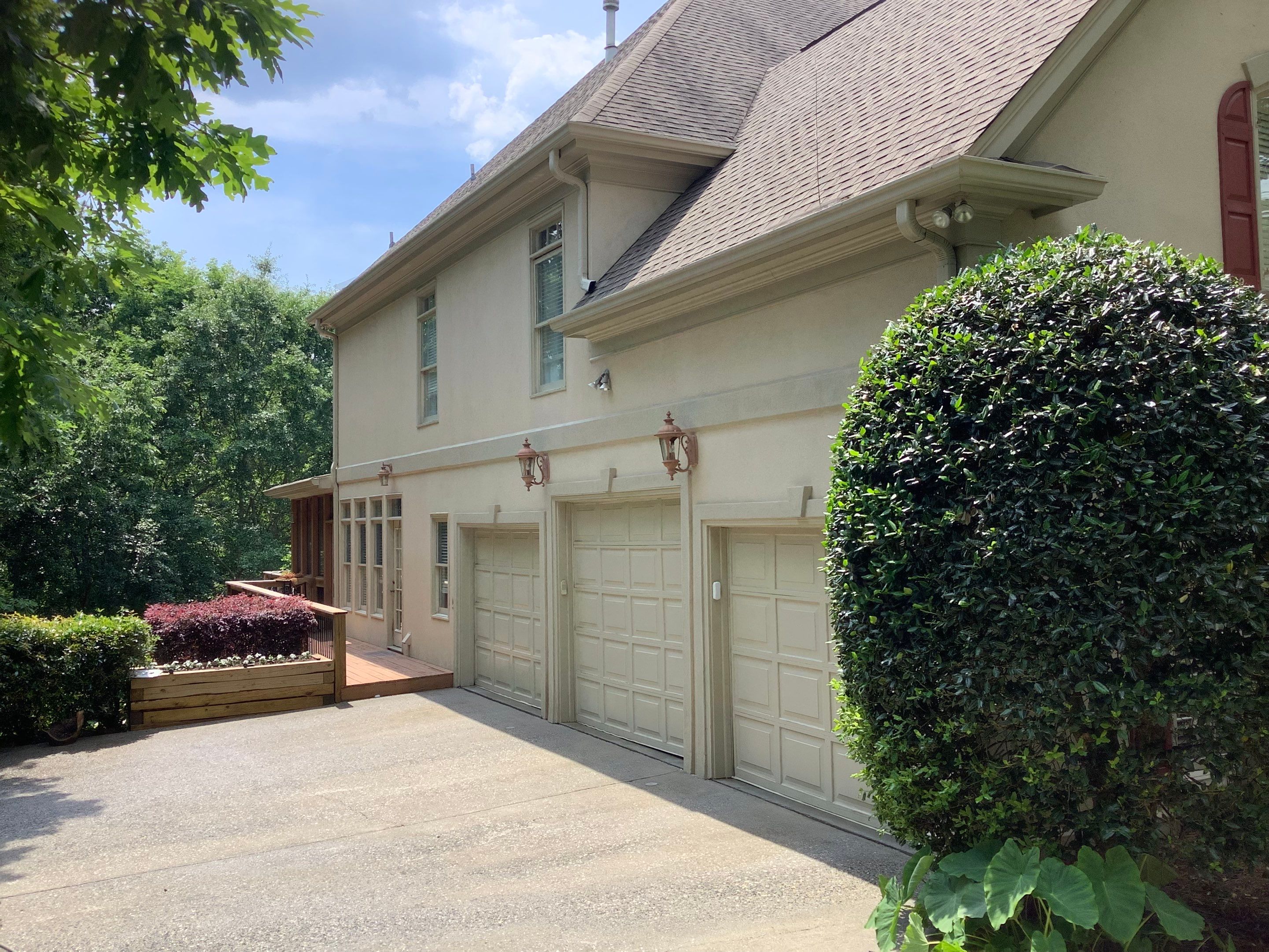 Exterior Painting and Shutter Refresh for a Roswell Stucco Home by Swift Home Renovations