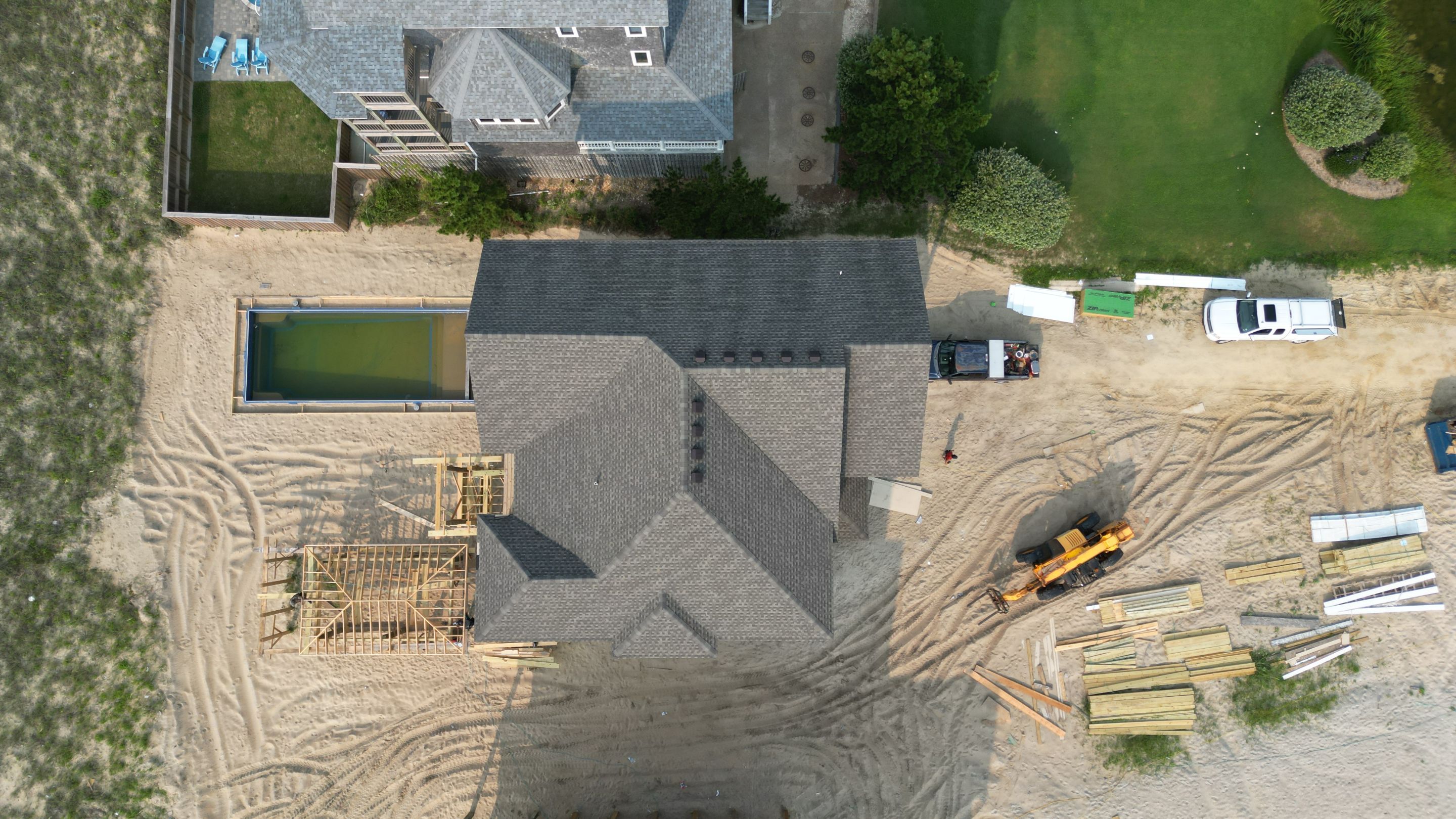 Residential Roofing Installation using Timberline HDZ in Hatteras NC by Gallop Roofing & Remodeling, Inc.