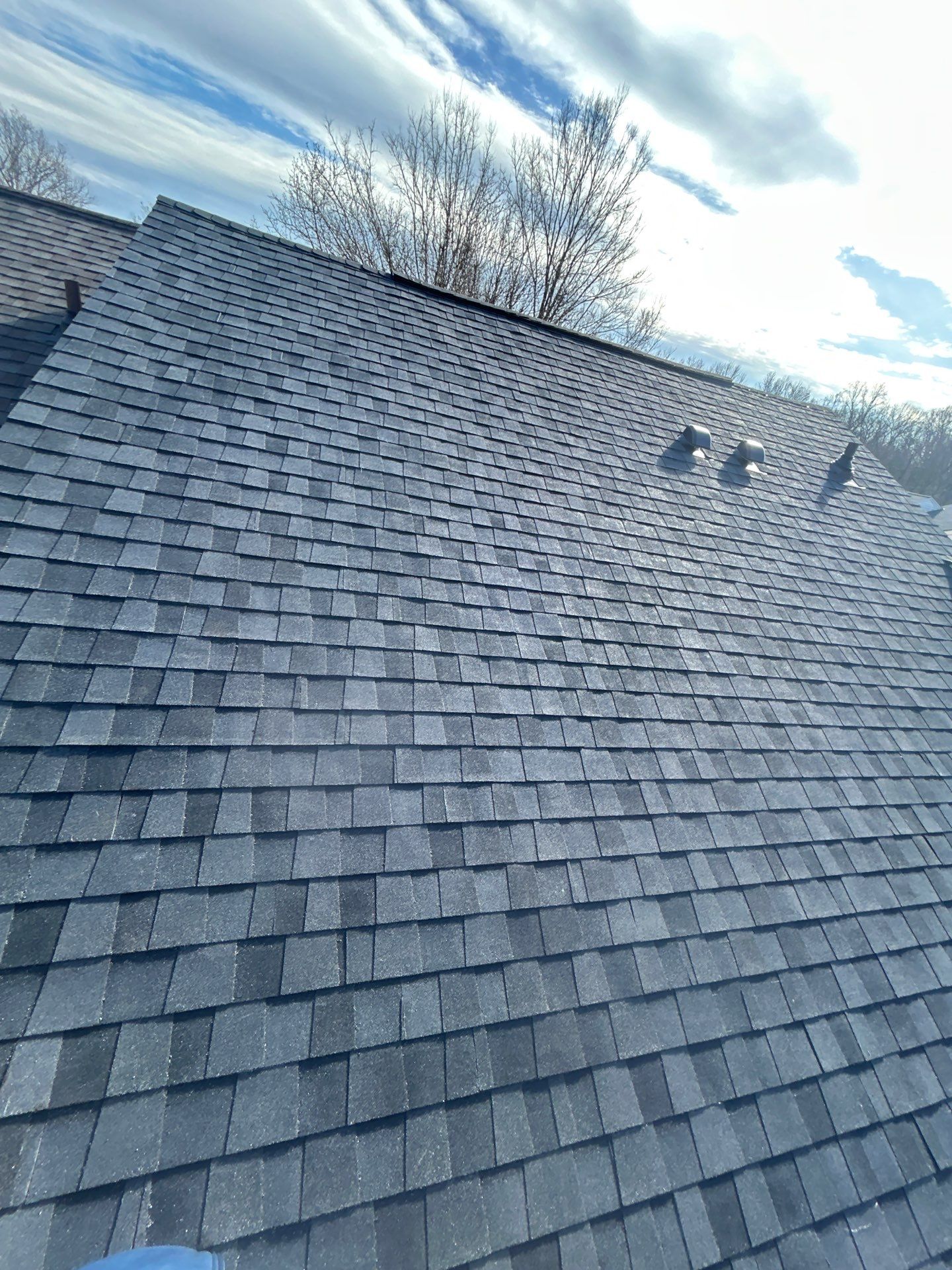 Burke: Residential Roof Replacement with CertainTeed Landmark Pro in Max Def Moire Black by RM Banning, Inc.