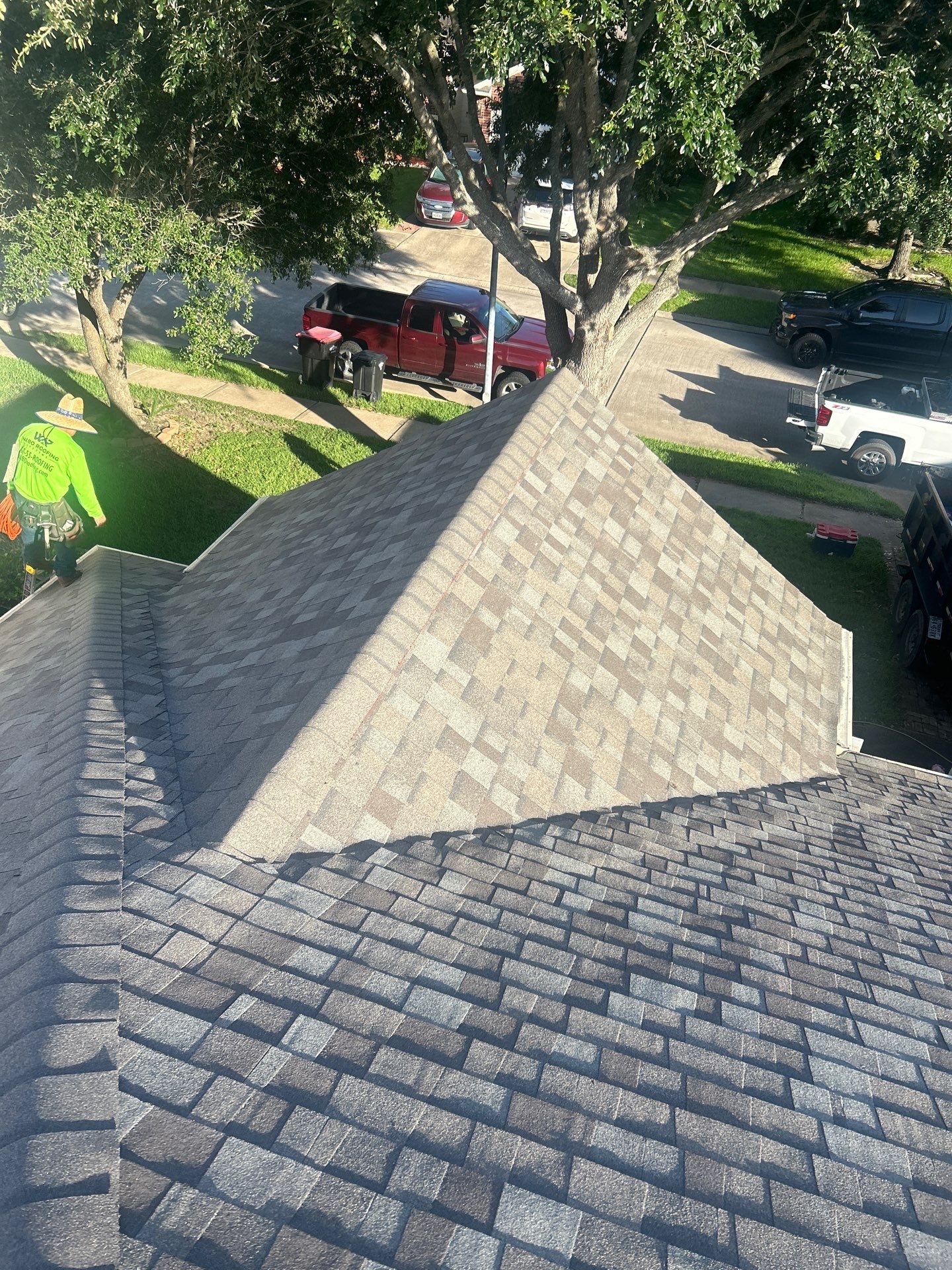 Residential Roofing Repair using Owen's Corning Duration (Lifetime) Shingles by Roof Repair Company