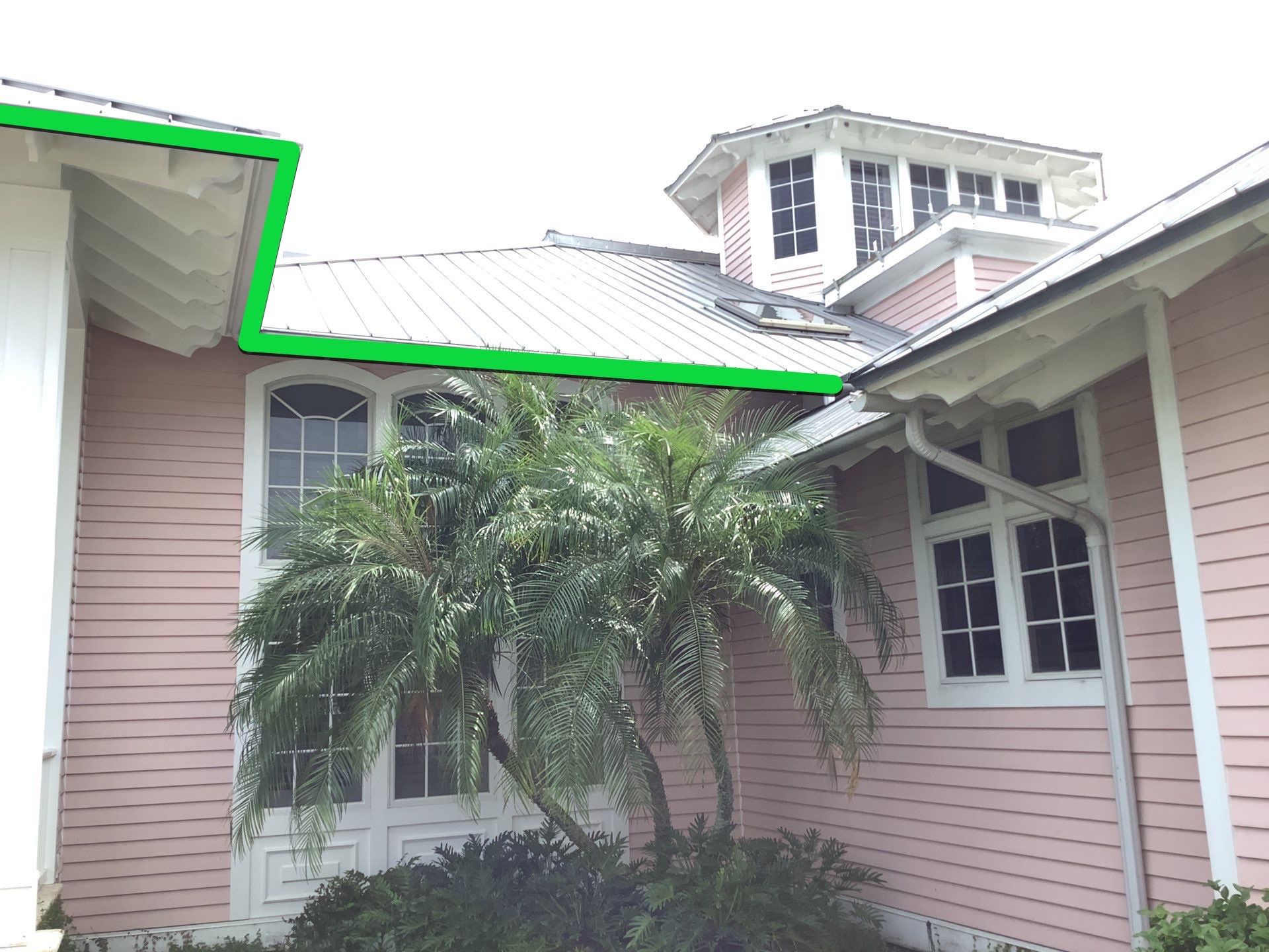 Half-Round Seamless Gutters in Boca Grande FL by Gutter Professors
