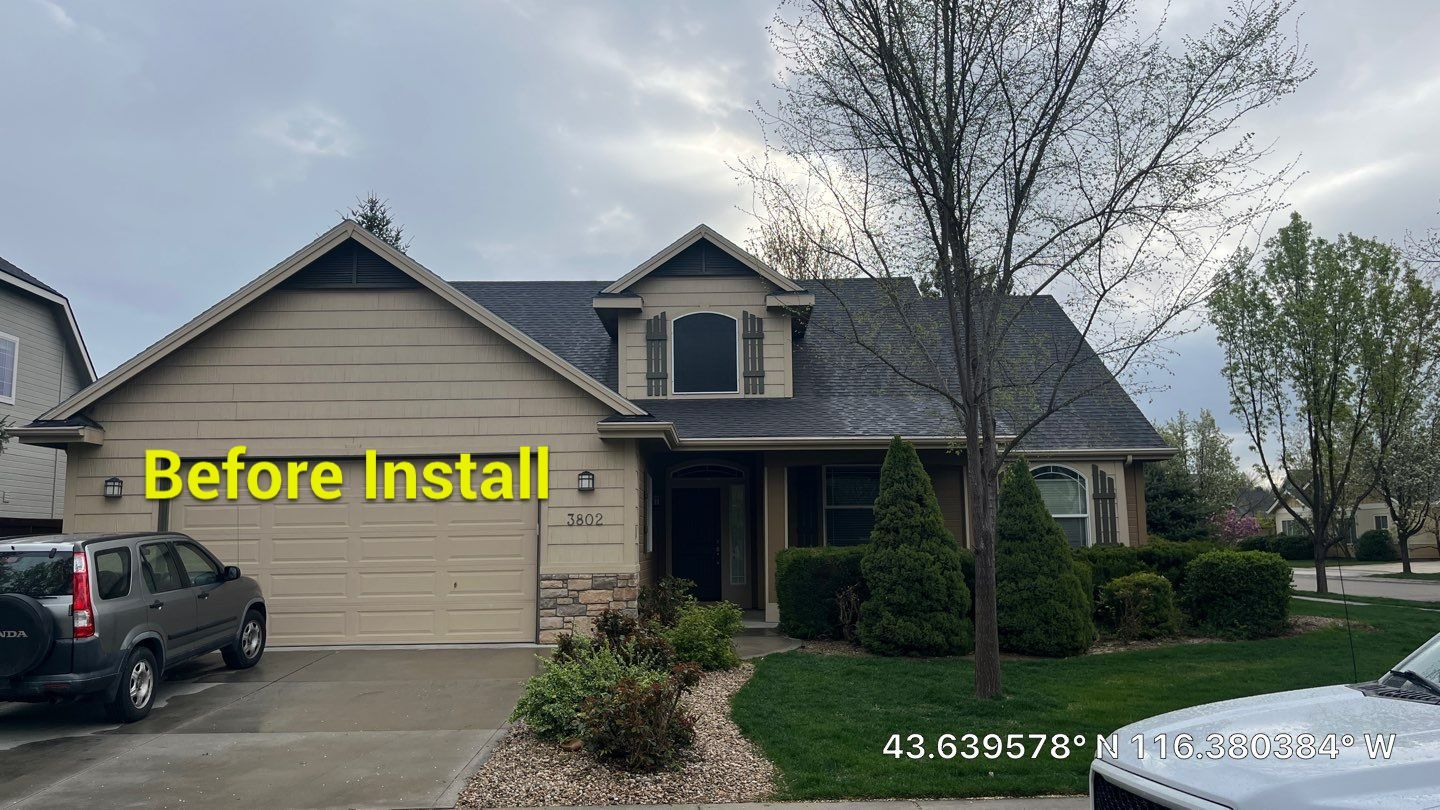 Elegant Roof Transformation with Owens Corning Duration Onyx Black Shingles in Meridian, Idaho by ID Roofing LLC