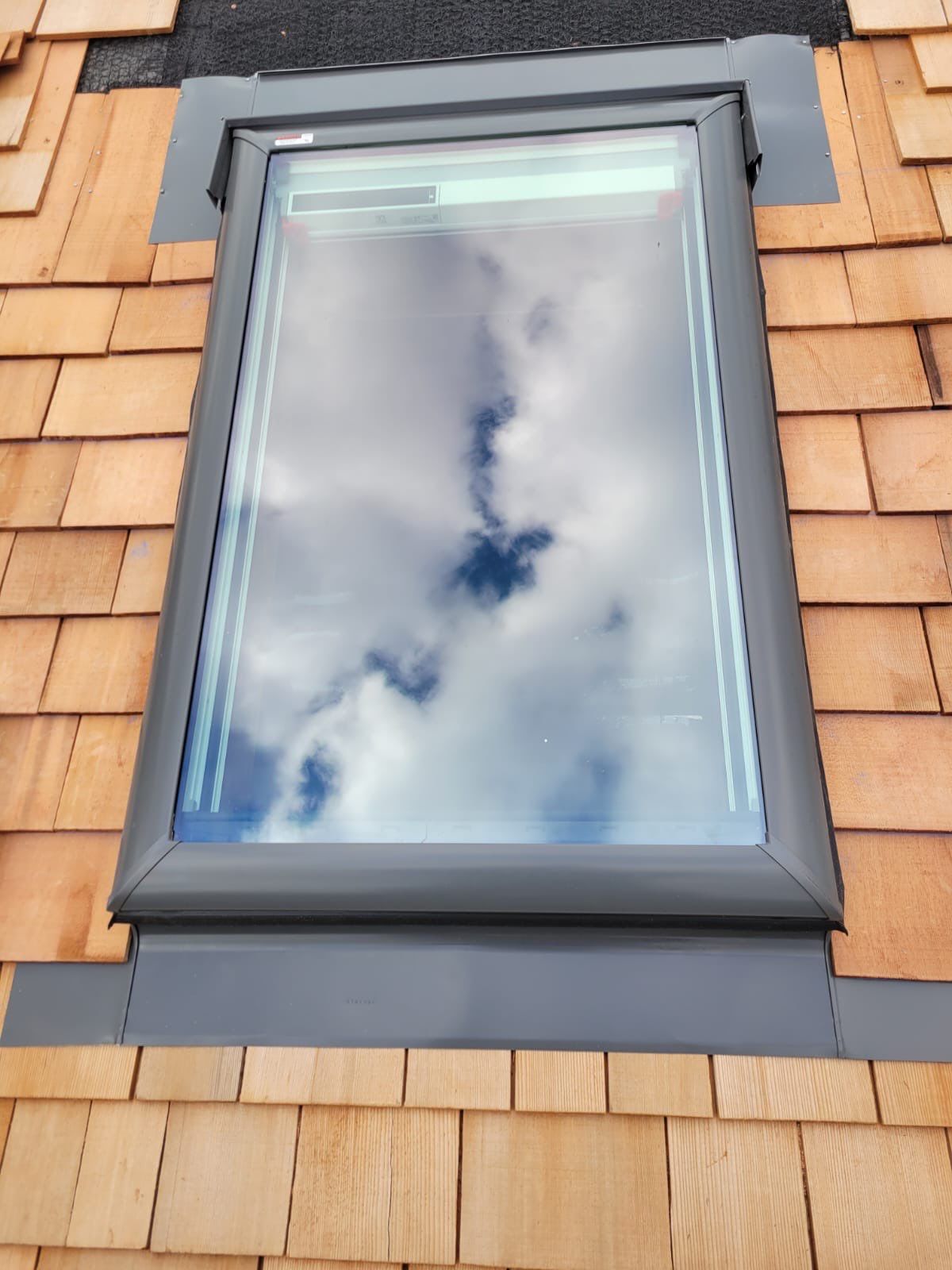 Residential Roofing Installation using Wood Shake by A Plus Exterior