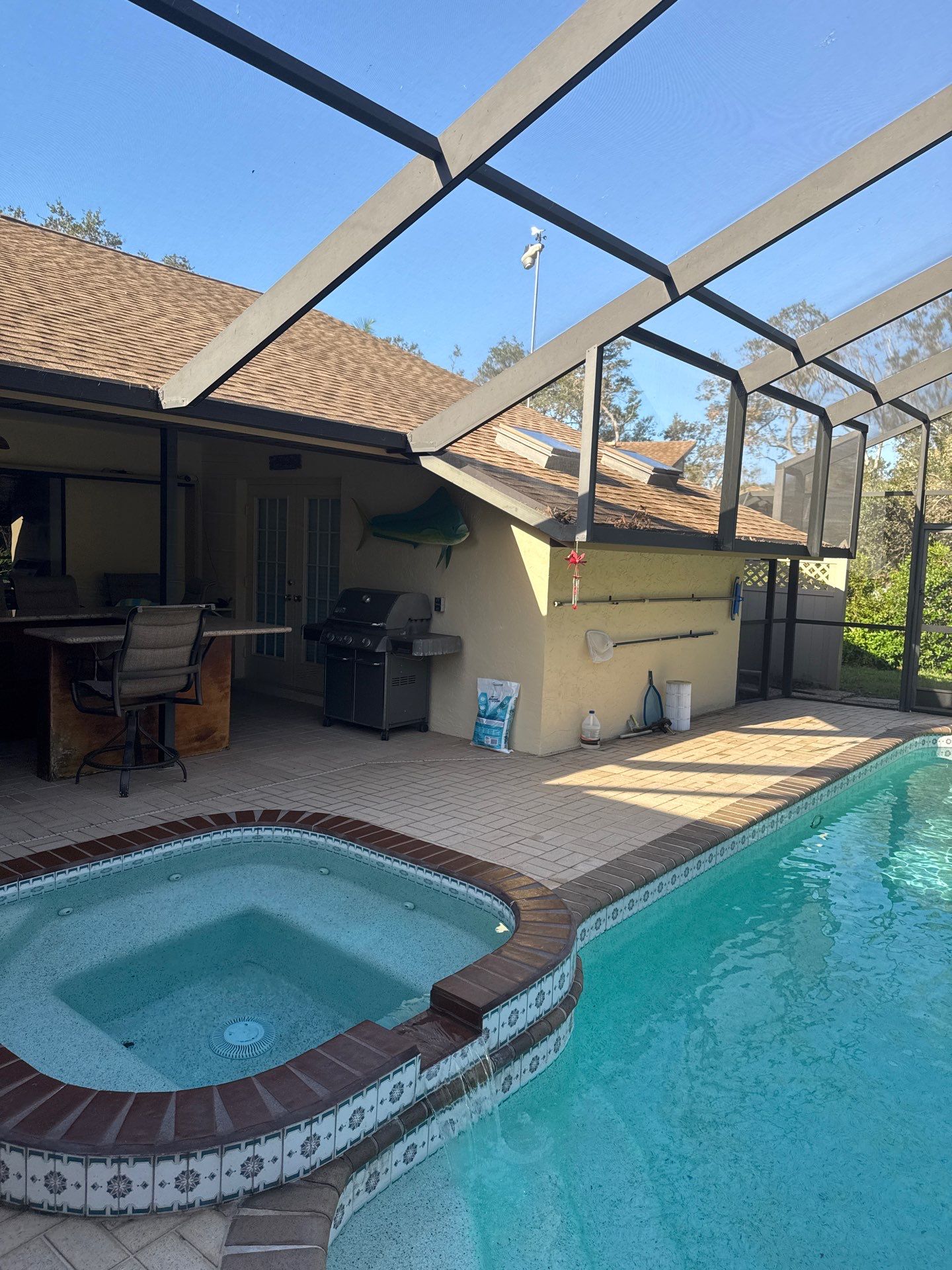 Bronze Soffit and Fascia in Sarasota FL by Gutter Professors