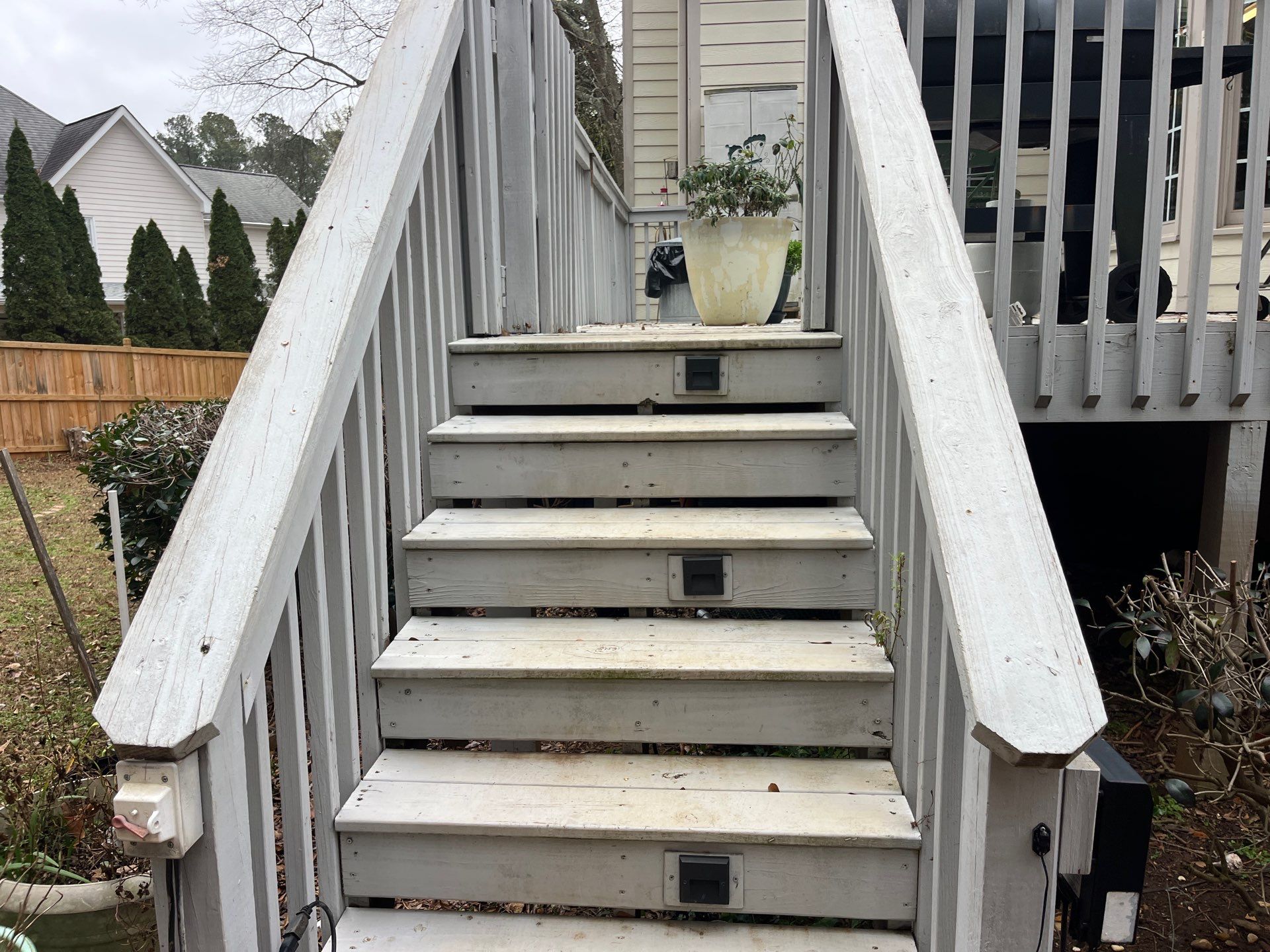 Deck Stain using Sherwin Williams Self Priming SuperDeck SOLID Stain by Nelson Exteriors 