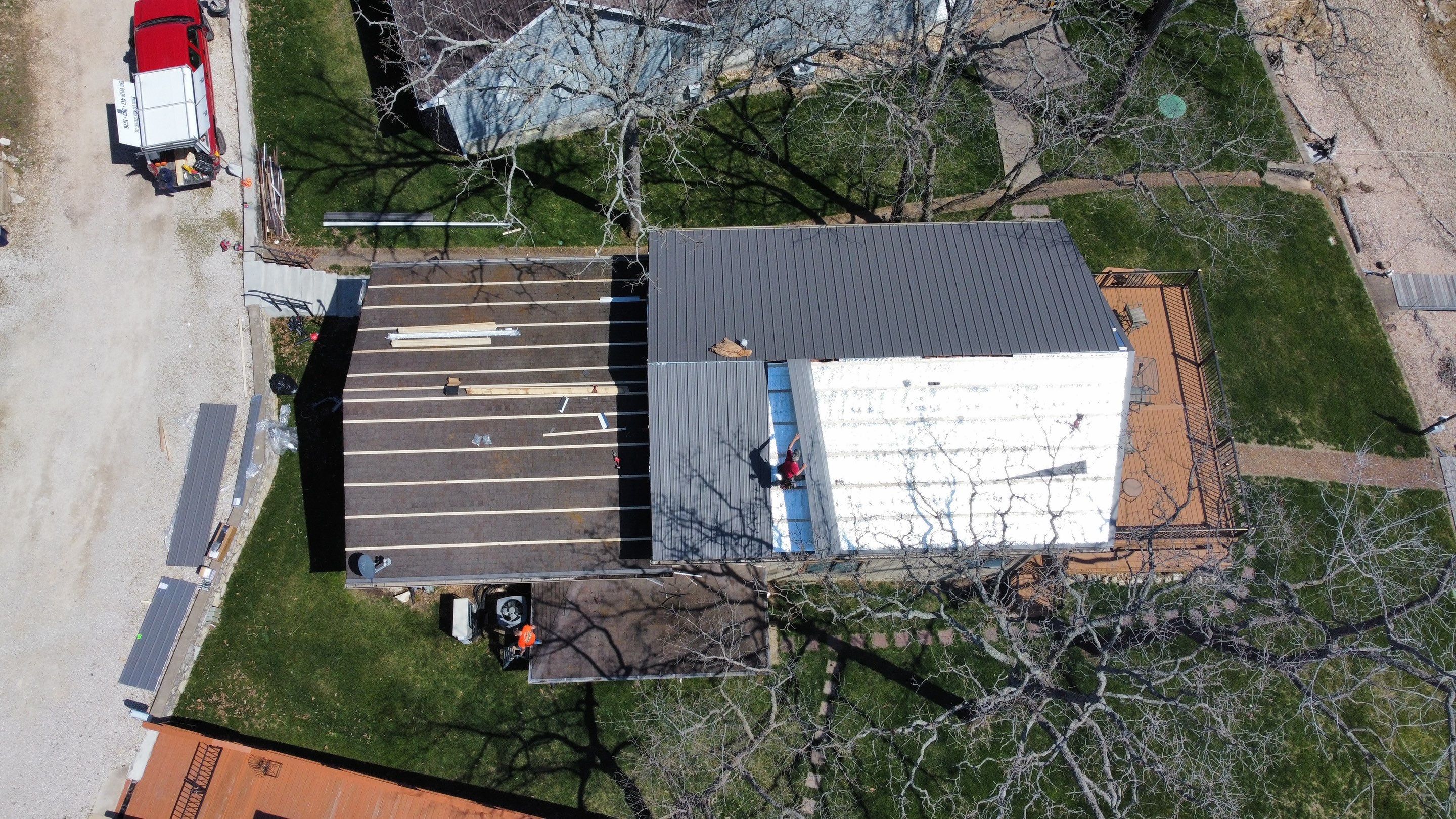 Residential Roofing Install - Panel Loc Metal - by Titan Commercial & Residential Roofing 