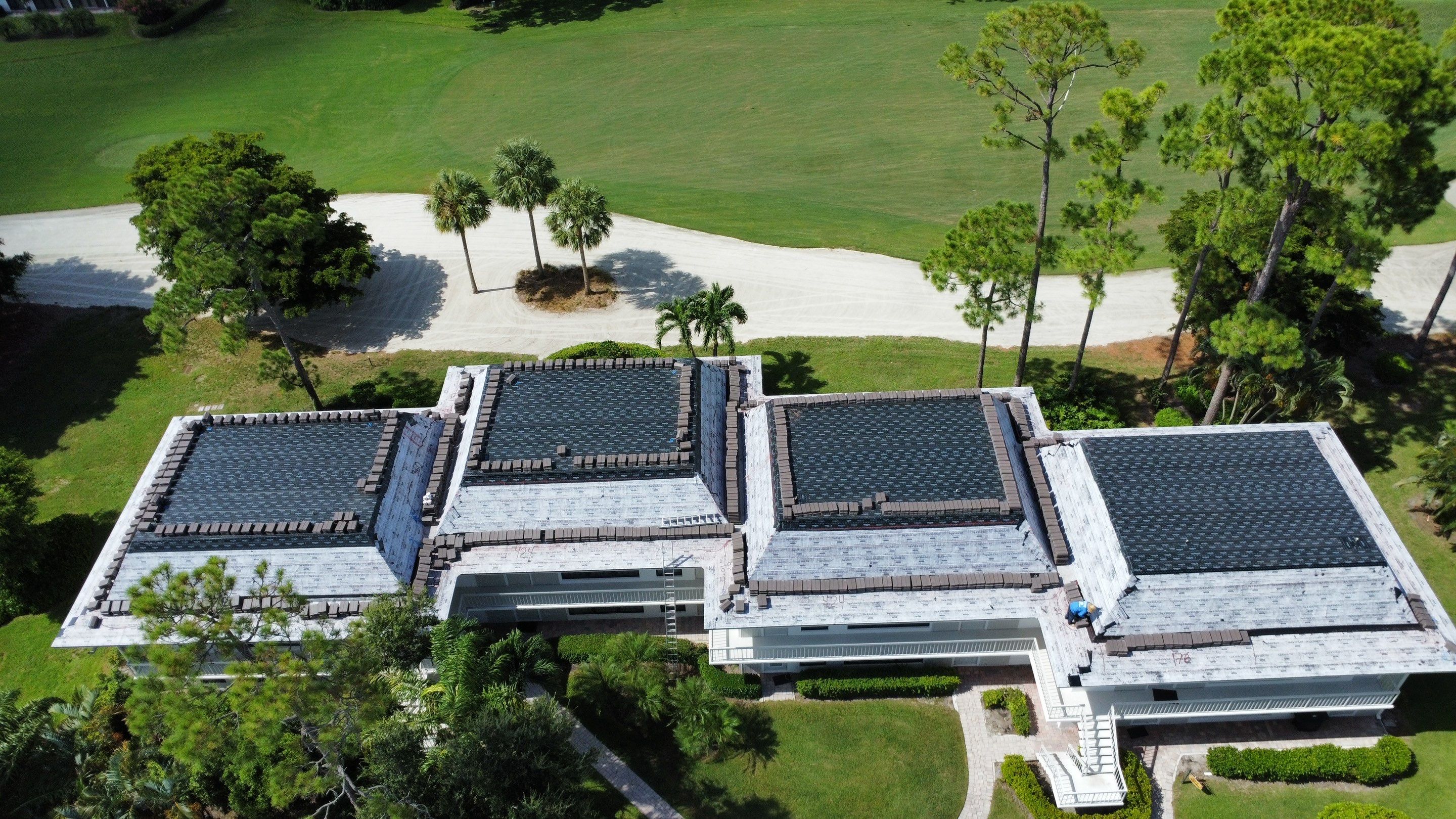 Residential Roofing Installation using Crown by BLUES BROTHERS ROOFING