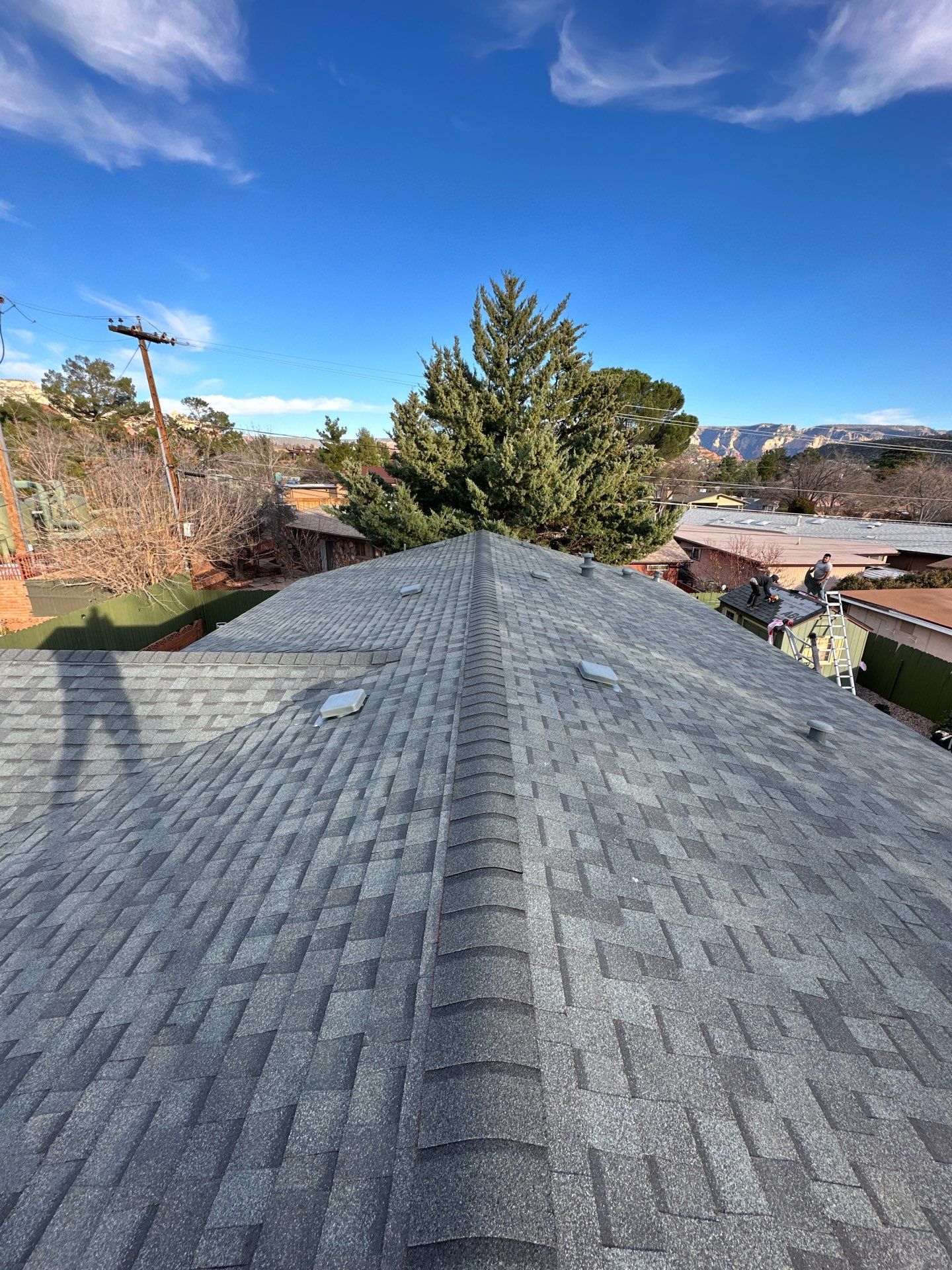 Estate Gray Shingles by Reimagine Roofing