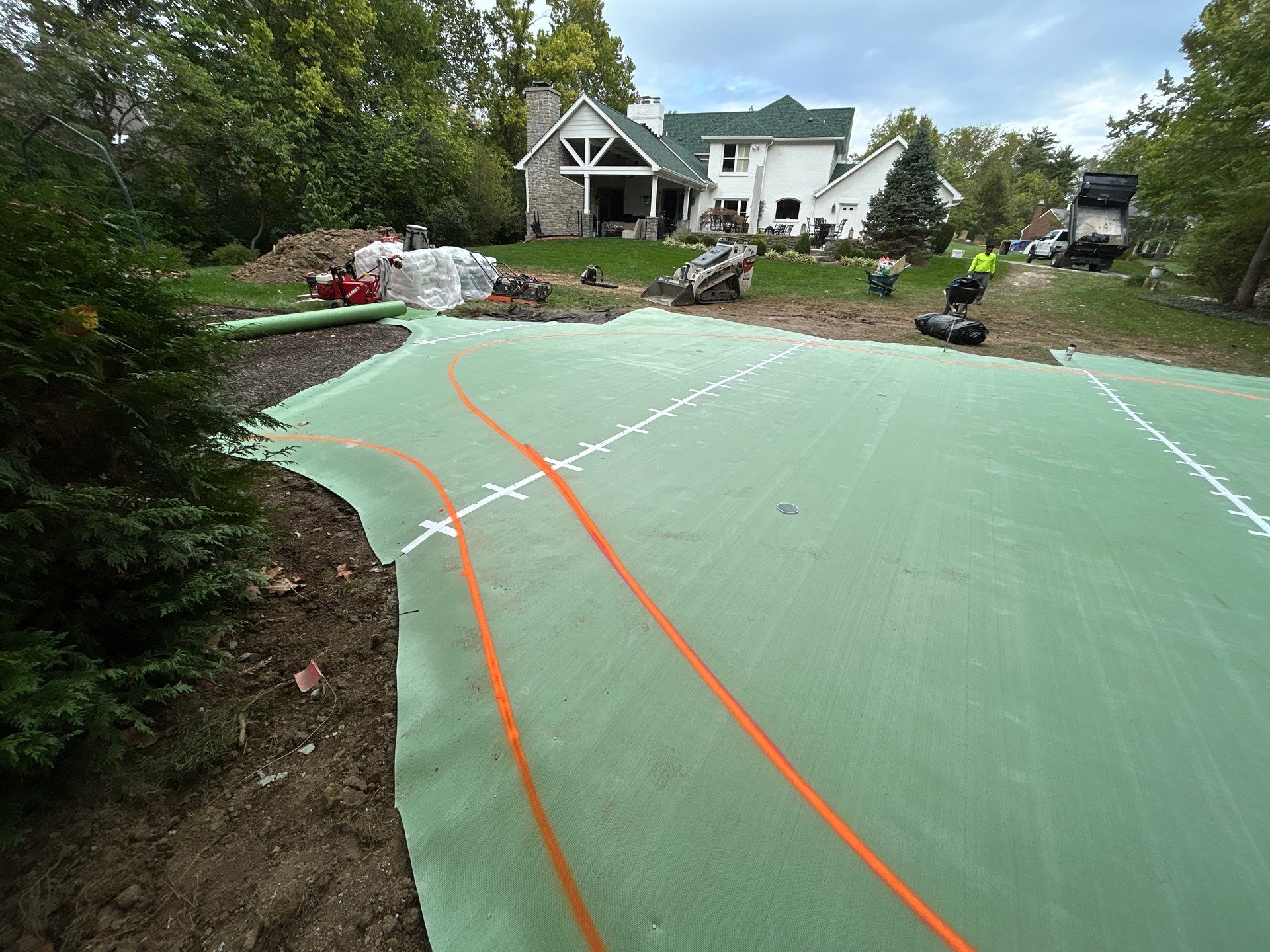 Custom Synthetic Backyard Dream in Cincinnati by Southwest Greens Midwest