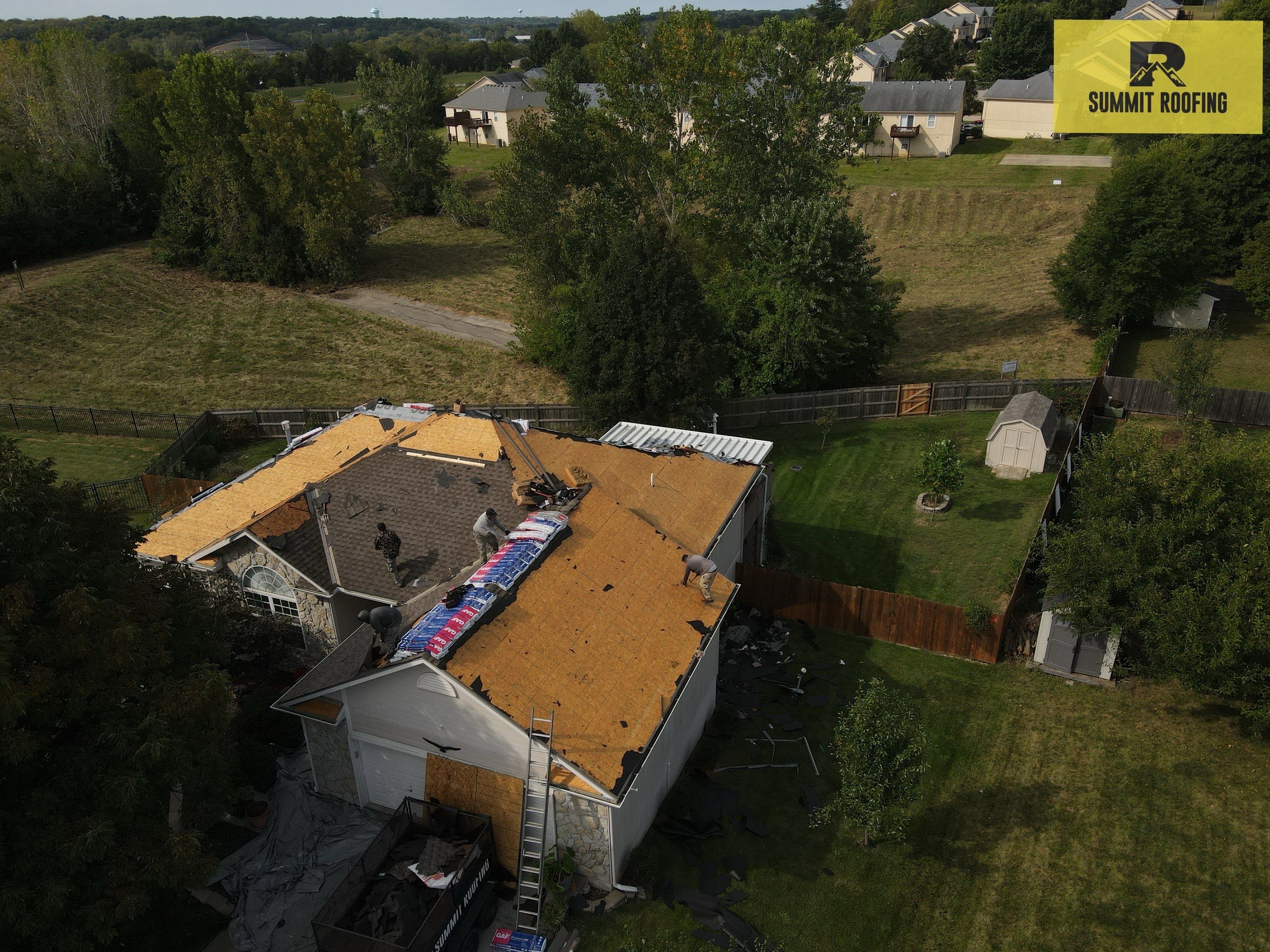 Full Residential Roof Replacement by Summit Roofing