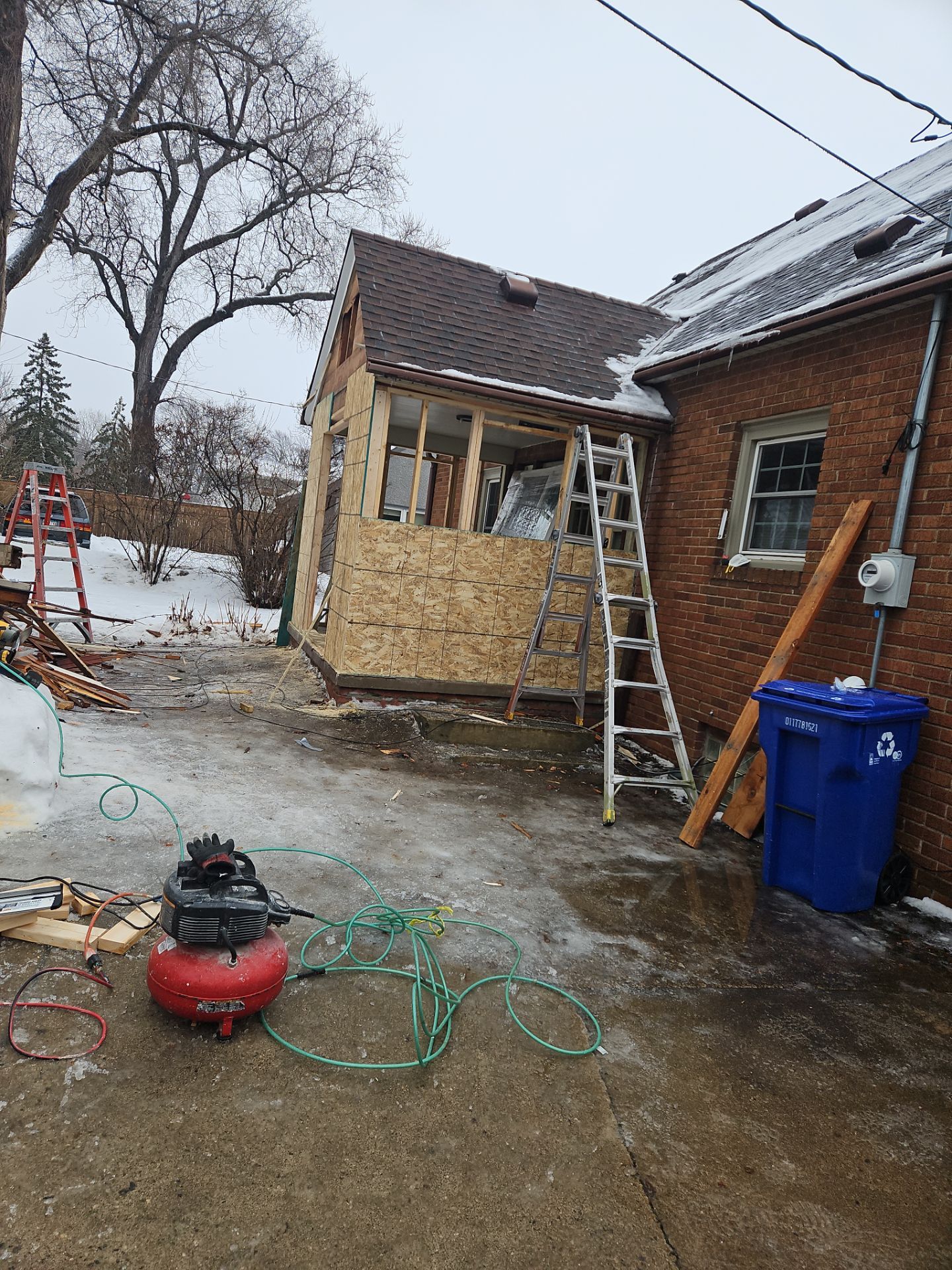 Three-Season Porch Renovation – Complete Structural Transformation by Johnny Five Construction 