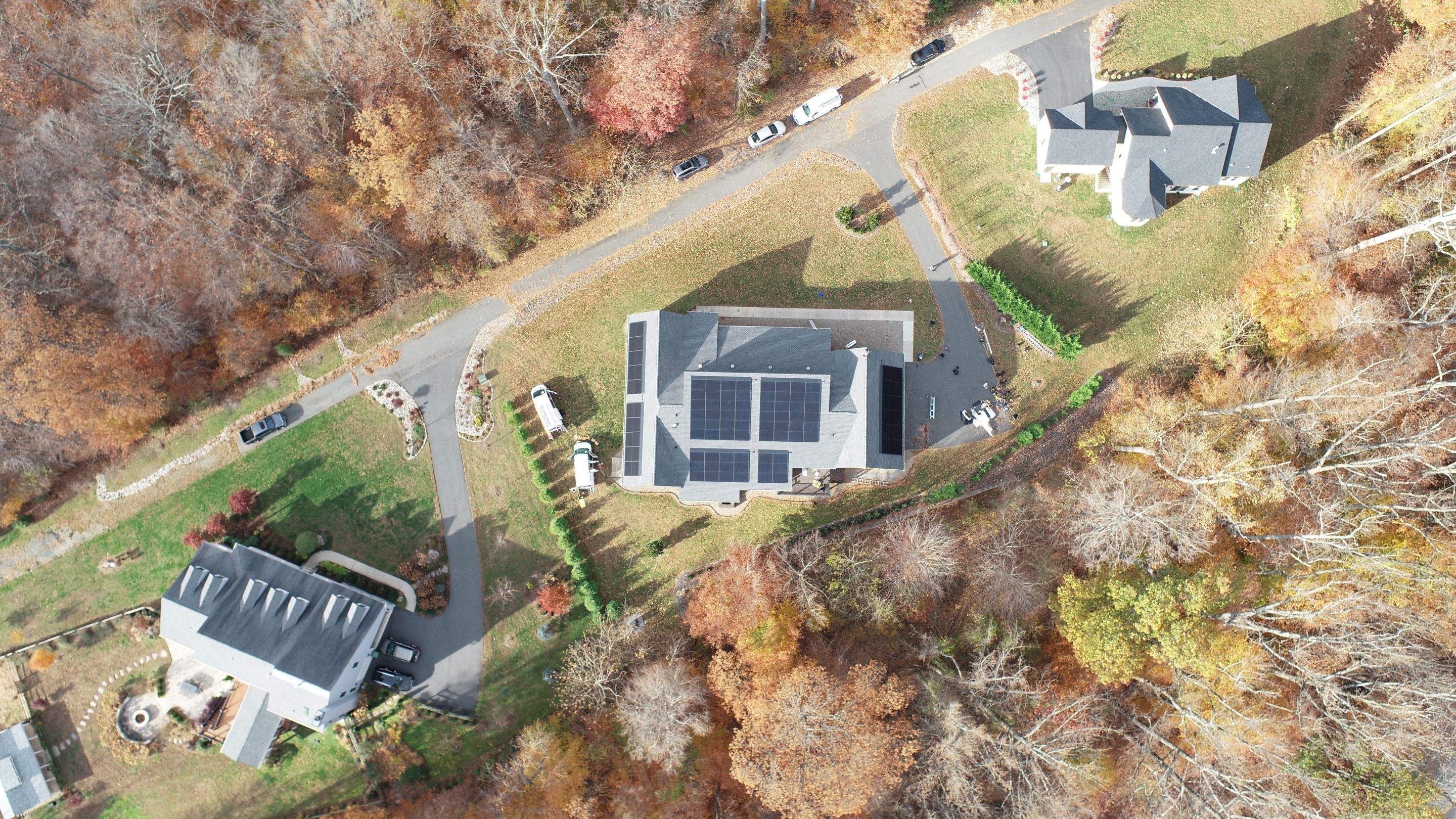 Solar Roof using GAF Decotech integrated panels by American Home Contractors