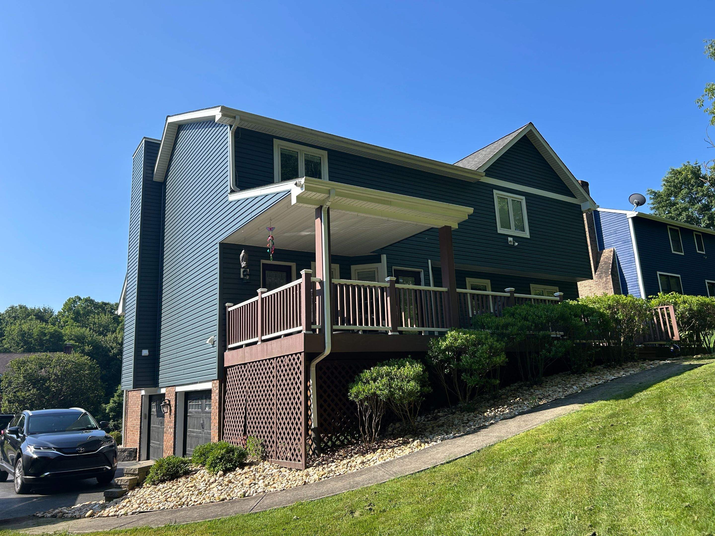 James Hardie Board and Batten Home Siding Renovation in Coraopolis by Ideal Siding Pittsburgh