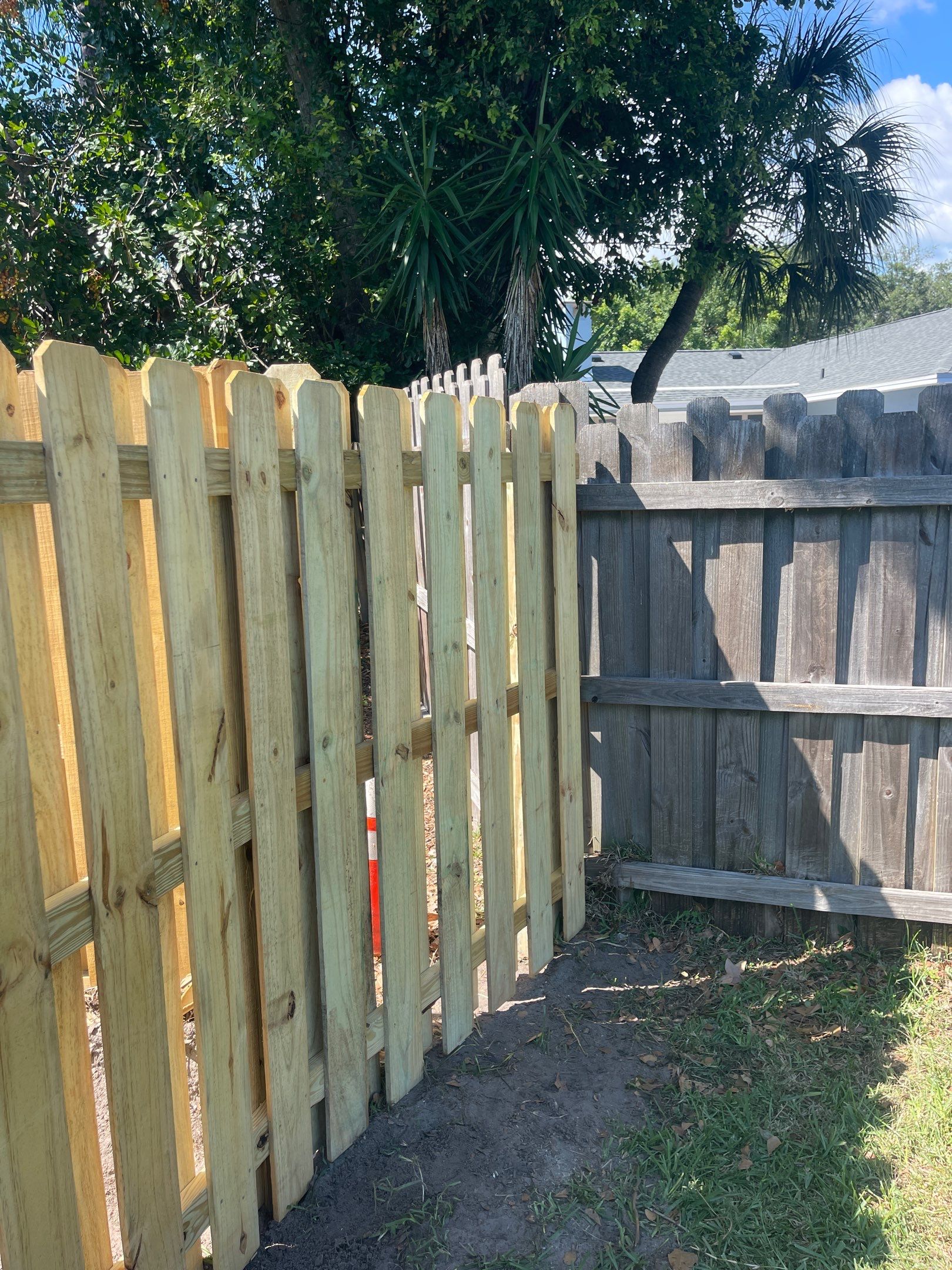 Sarasota, FL 6ft. Tall Treated Board on Board Privacy Fence by Asap fence and gates, LLC