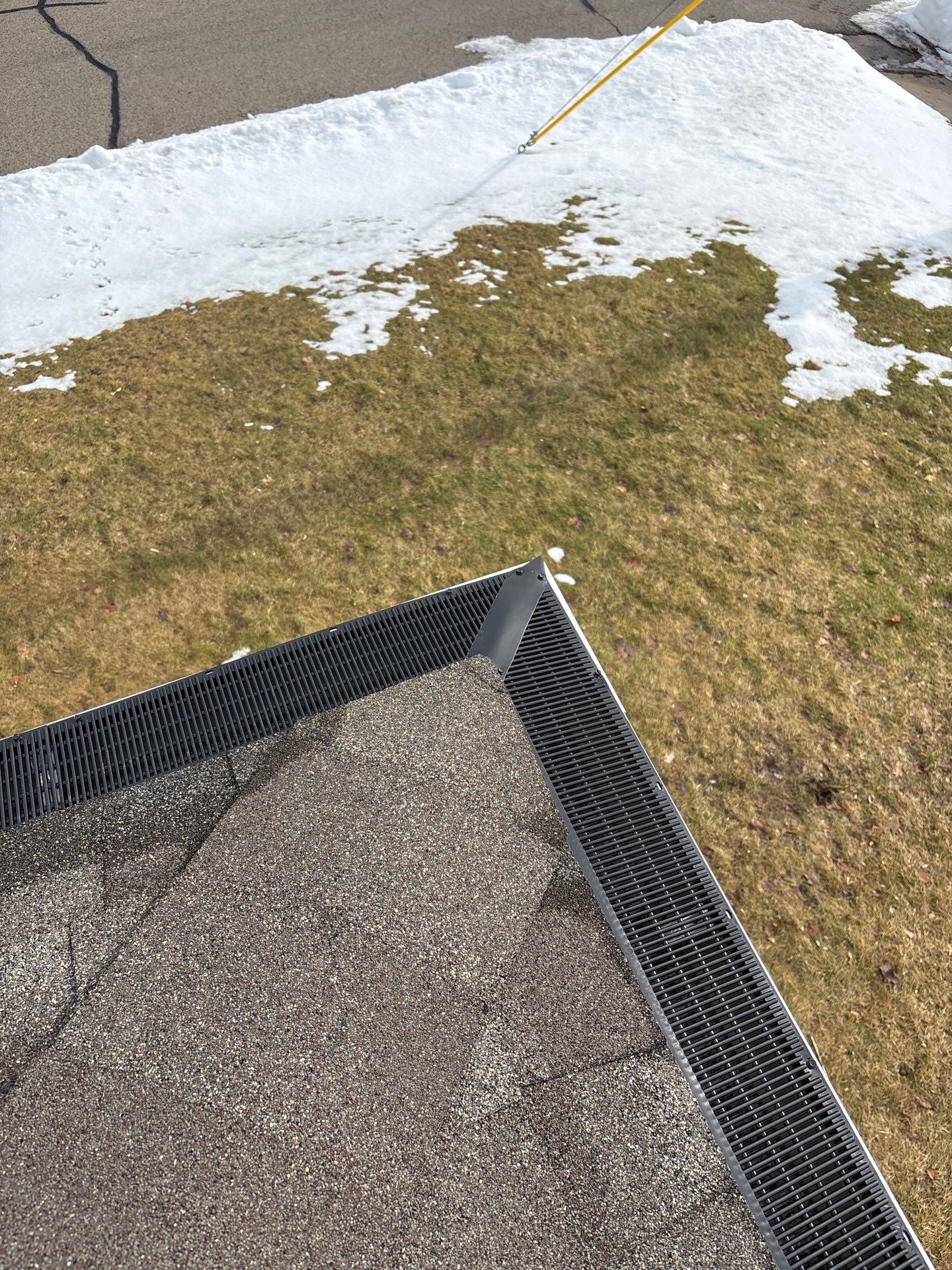 Rain Drop Gutter Guard Install Plymouth WI by Gellings Roofing and Siding LLC