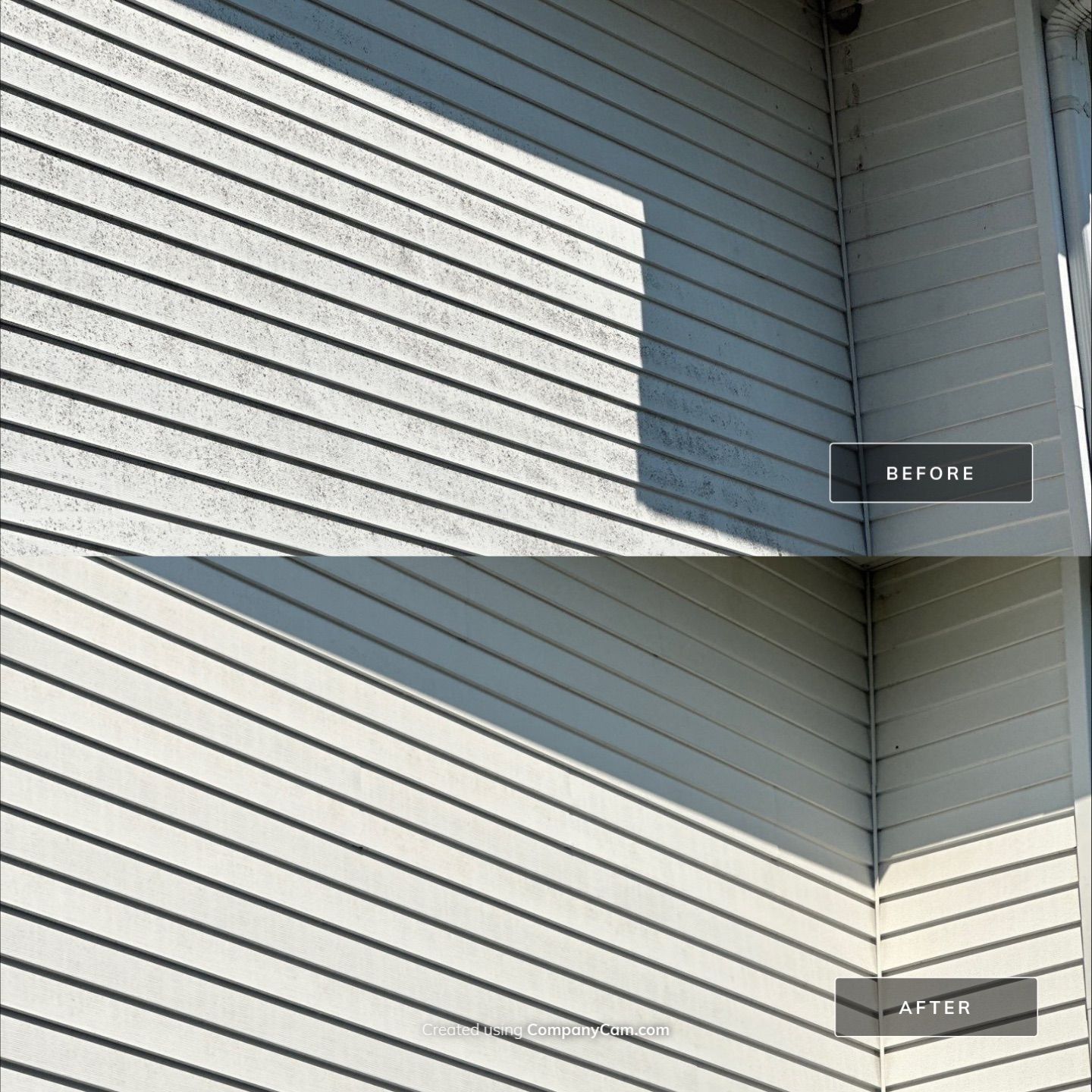 Project in McHenry by Simmons Power & Soft Washing