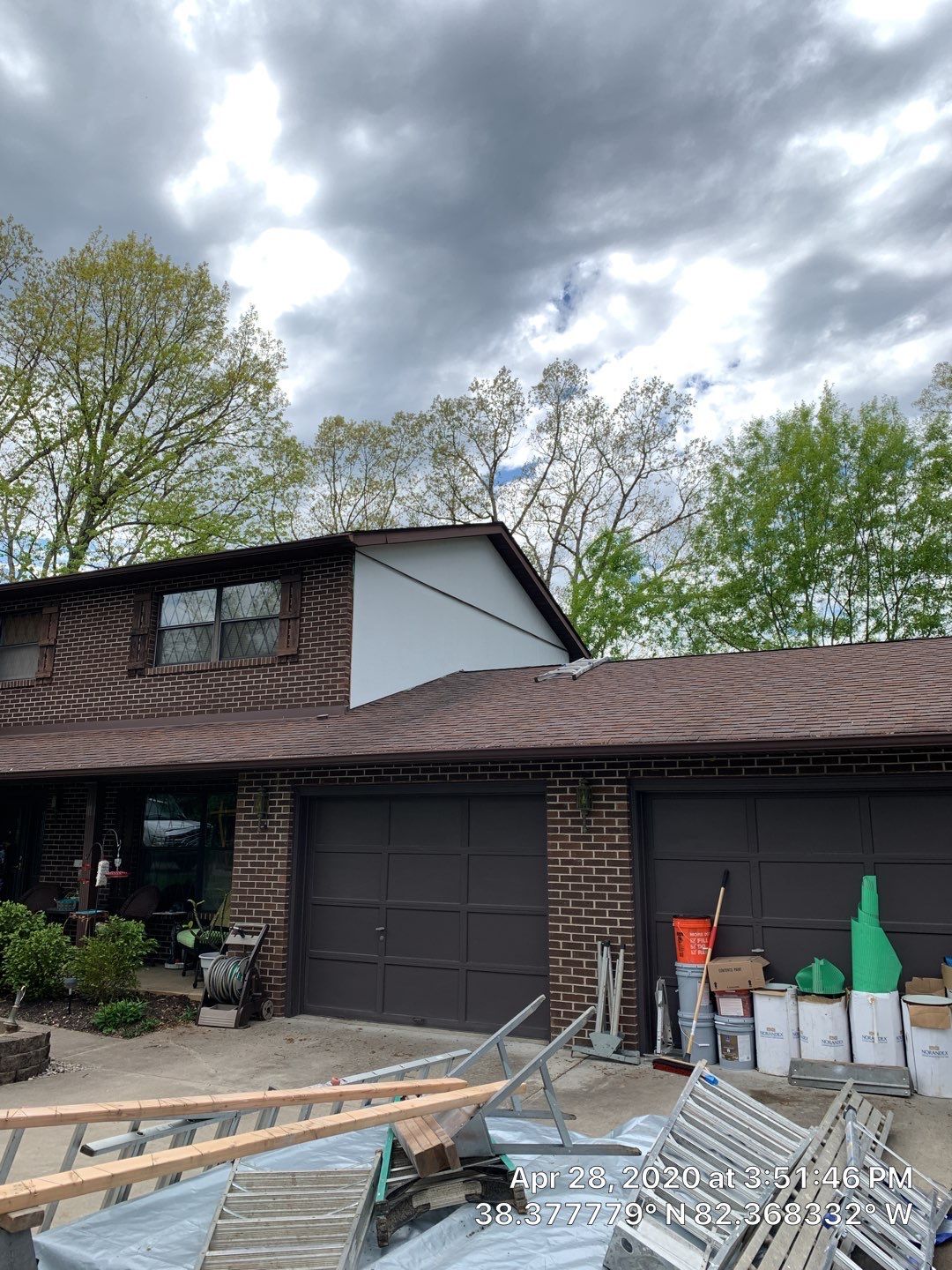 Old to New Tudor Style Fiber Cement Update  by Secure Construction Company Inc