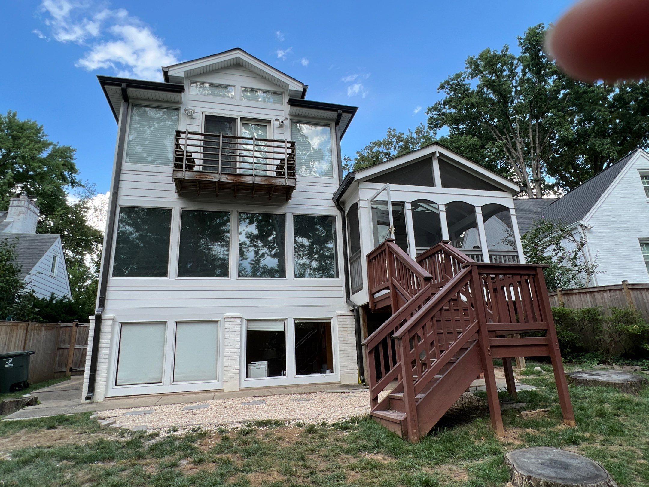 Arlington Hardie Installation - Arctic White by RM Banning, Inc.