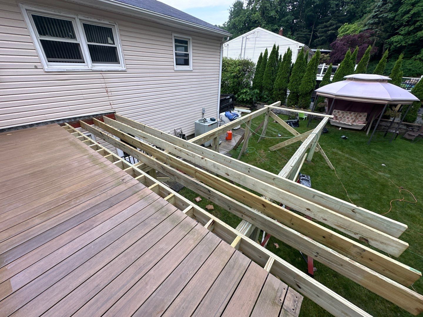 New Deck Extension by deck guardian
