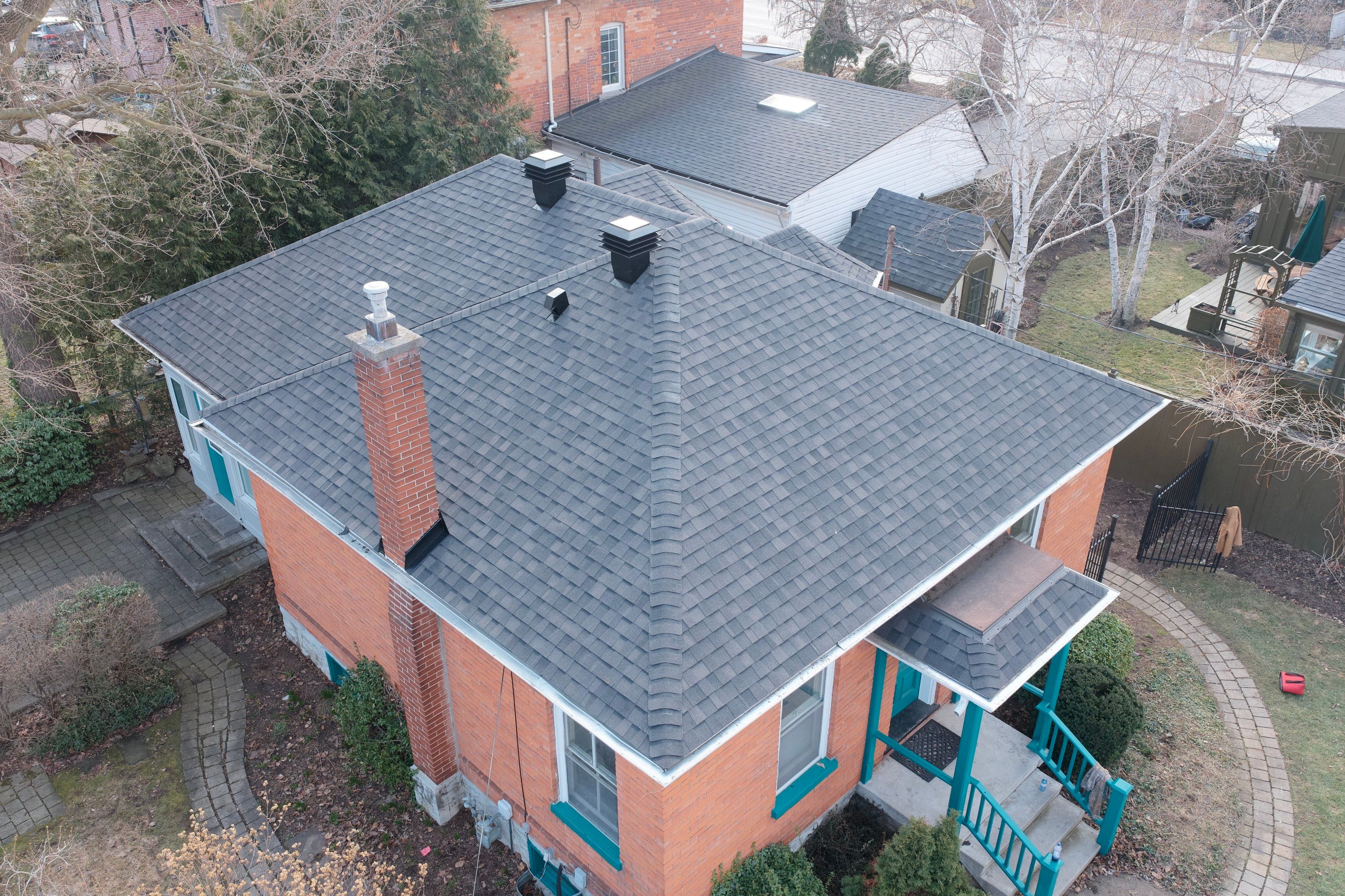 Project in Hamilton by The Roofing Crew