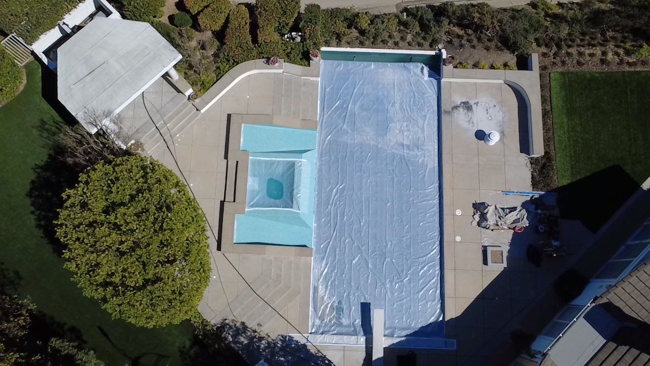 Concrete Cleaning With Sandblasting & Sealing  by La Power Washing Inc 