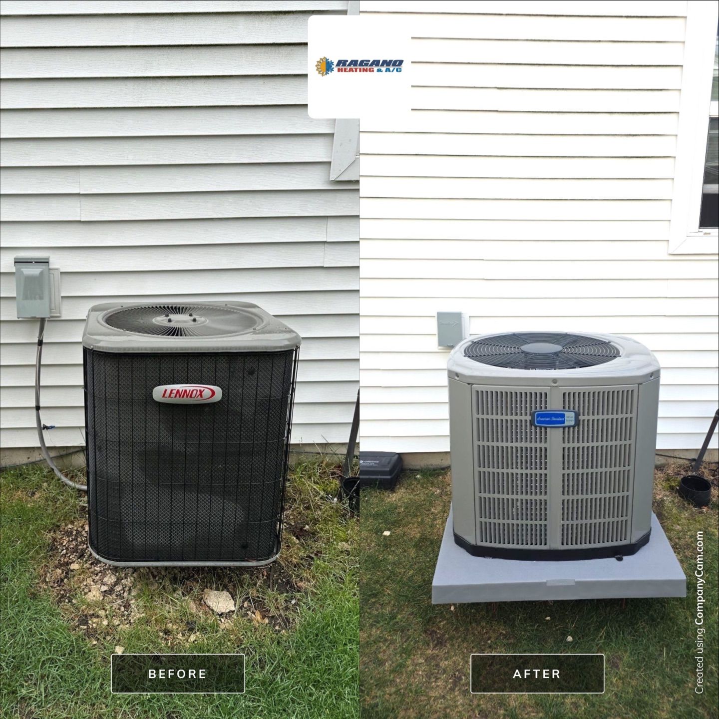 Full HVAC Installation in Elgin by Ragano Heating & Air Conditioning Inc