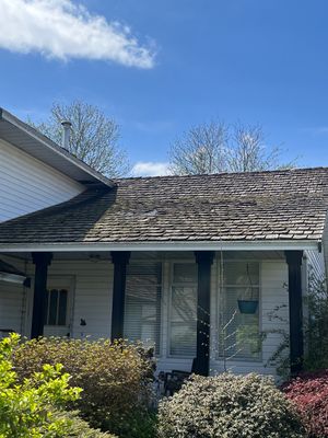 Residential Cedar ReRoofing Installation using OC Oakridge shingles