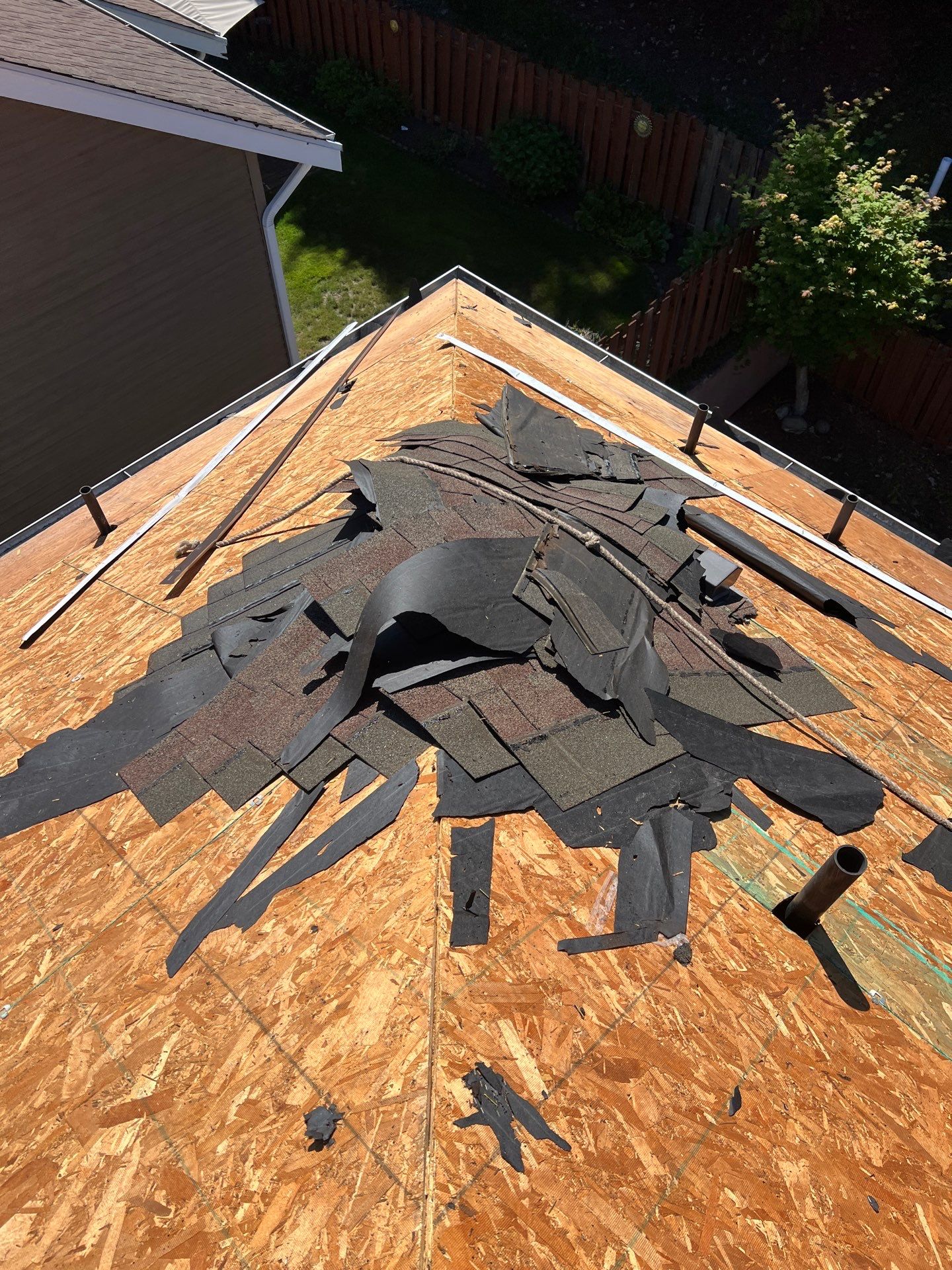 Residential Roofing Installation using GAF UHDZ Shingles by Roofing Formula LLC