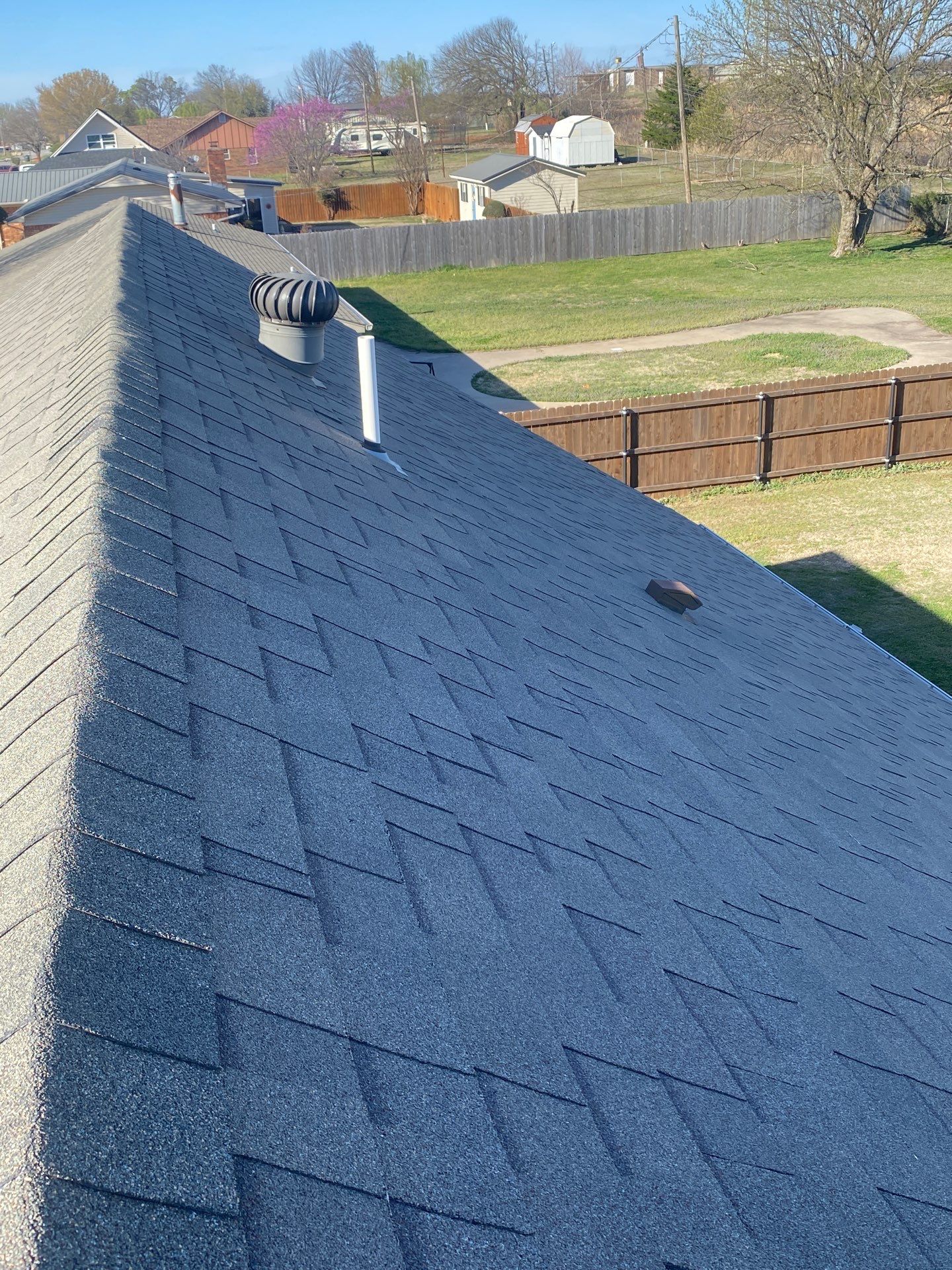 Residential Roof Replacement With Timberline HDZ Shingles in Davis by BANA Roofing and Solar Supply