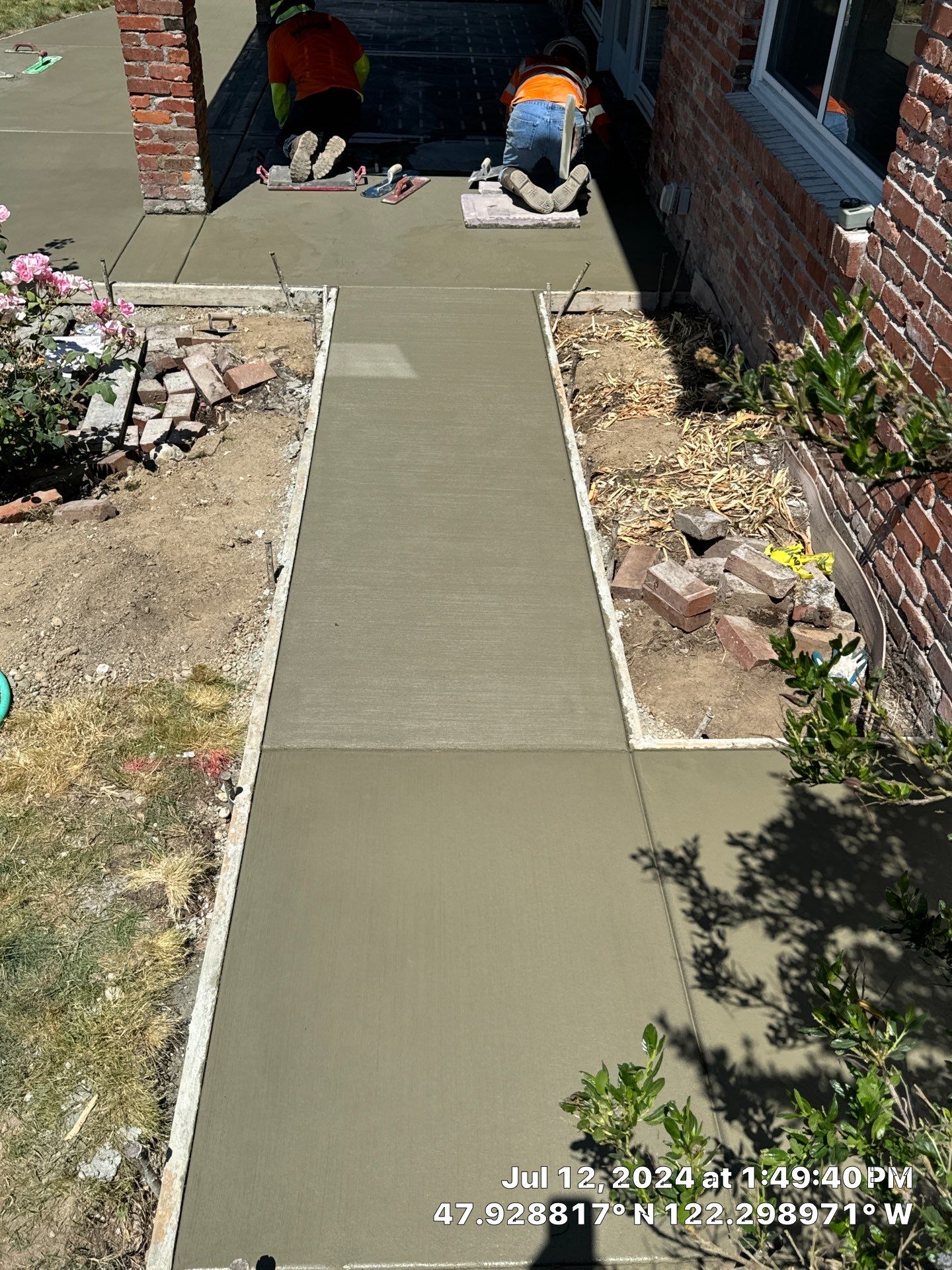 Susan | Concrete Patio by Jireh Asphalt & Concrete Inc 