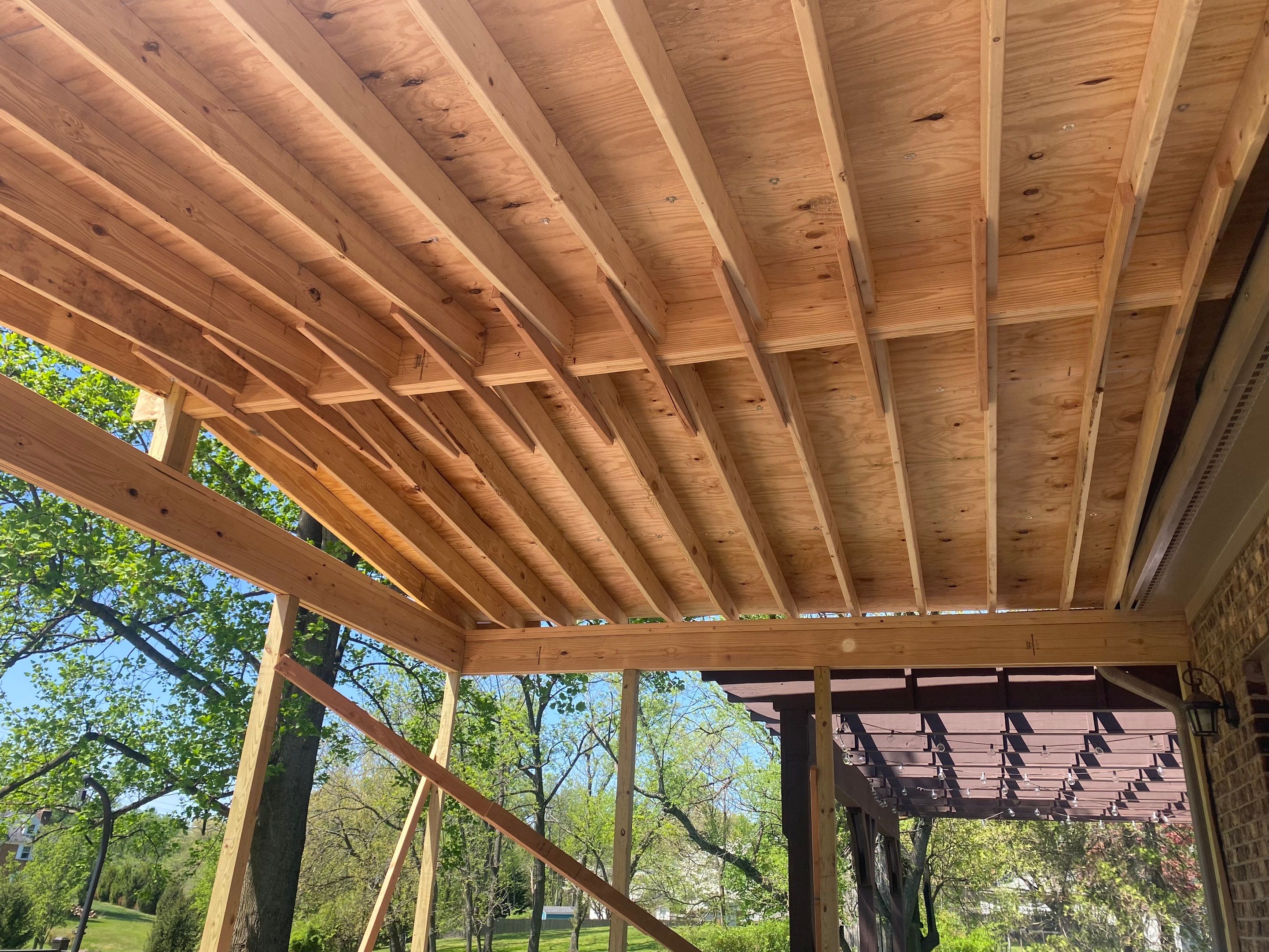 Deck/Screen porch Transformation using Timbertech by The Smet Companies, LLC