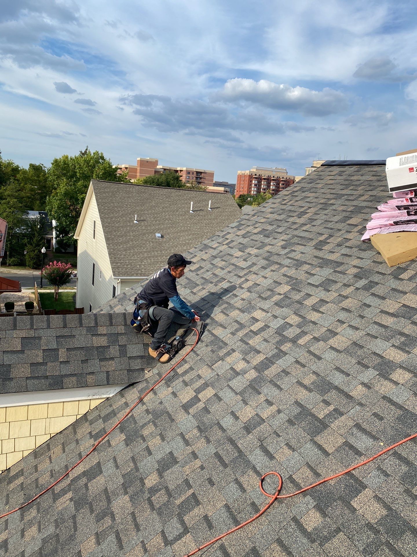 Residential Roofing Installation using Shingles  by Real1Construction