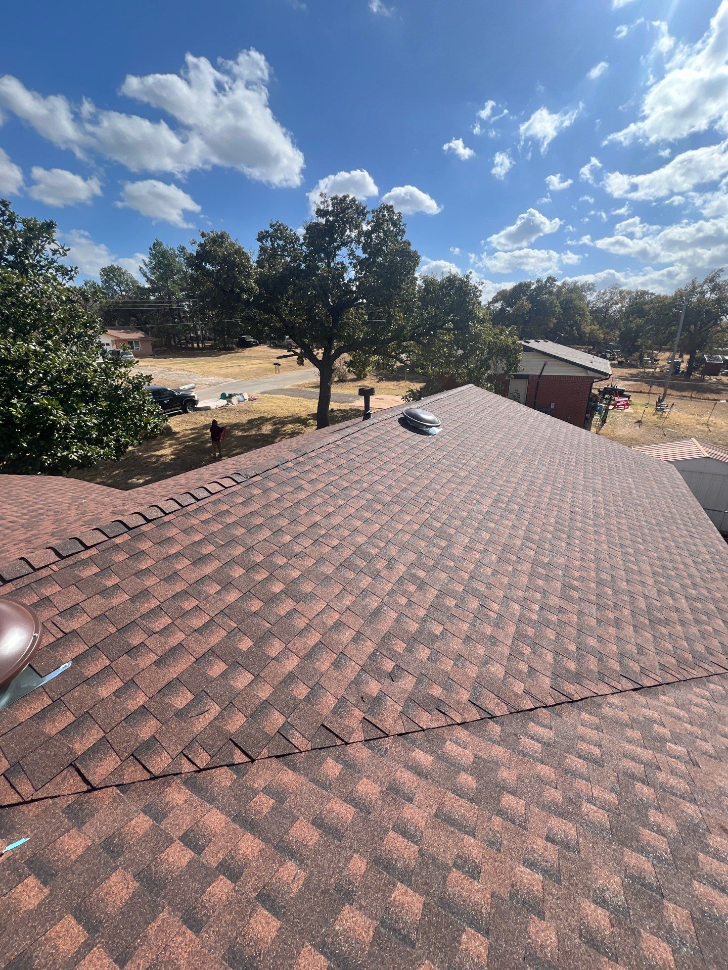 roof replacement in Guthrie by McCann's Roofing and Construction