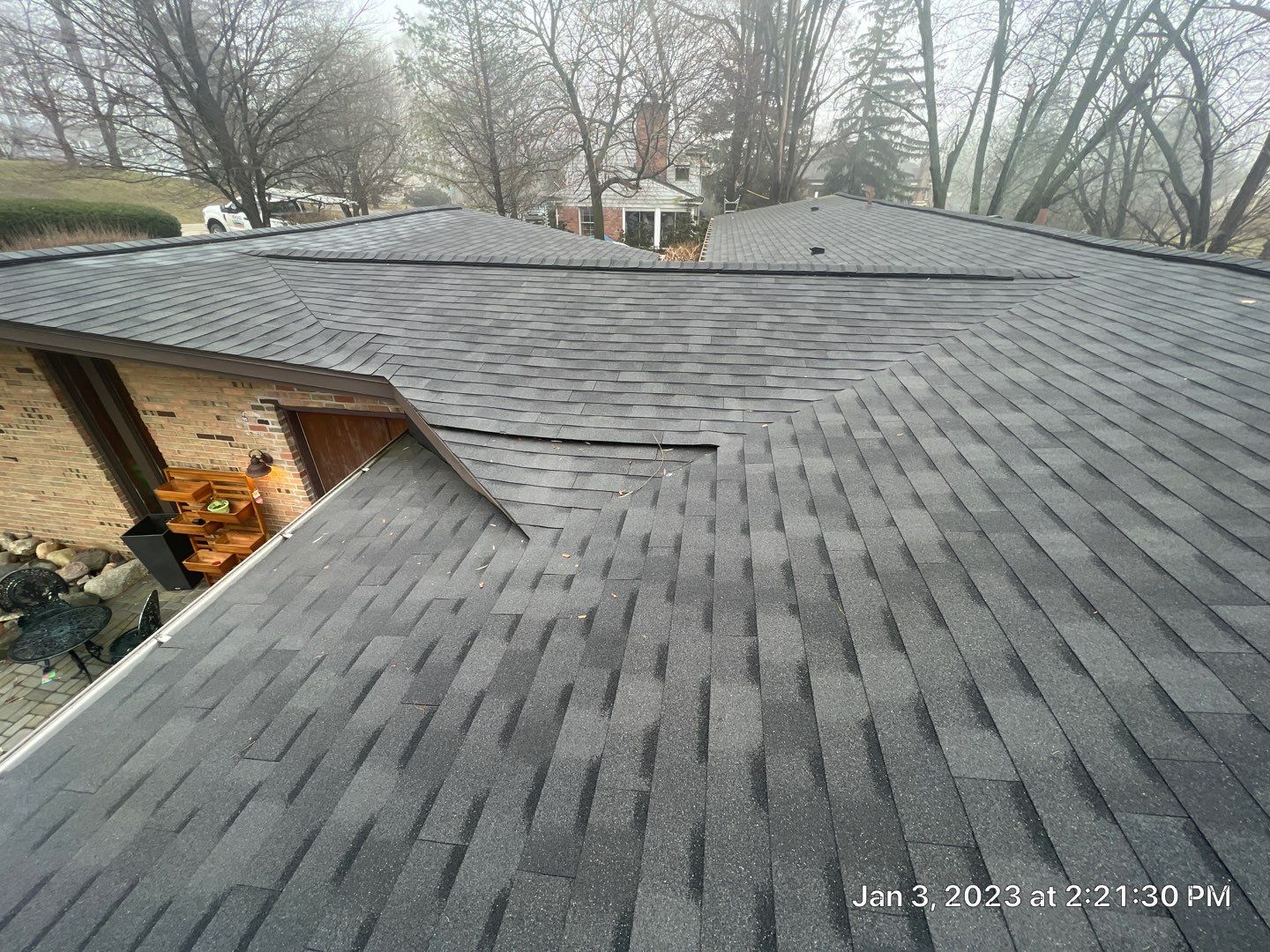 Spray Foam Attic & New Roof  by Bloomfield Construction & Restoration