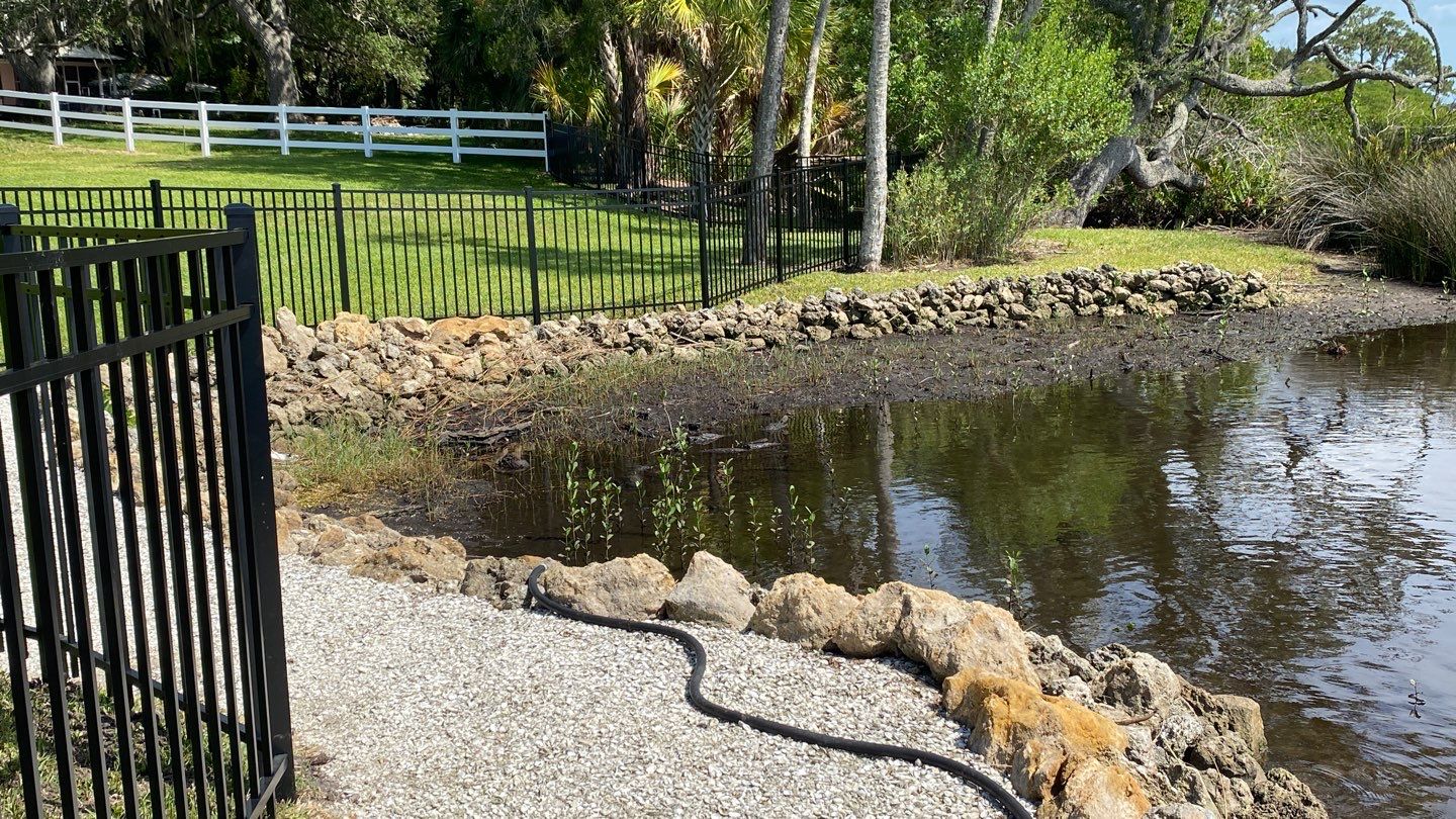 Bradenton, FL 4ft. Tall 3-Rail Ranch Rail and 4ft. Tall 3-Rail Black Aluminum Fence by Asap fence and gates, LLC