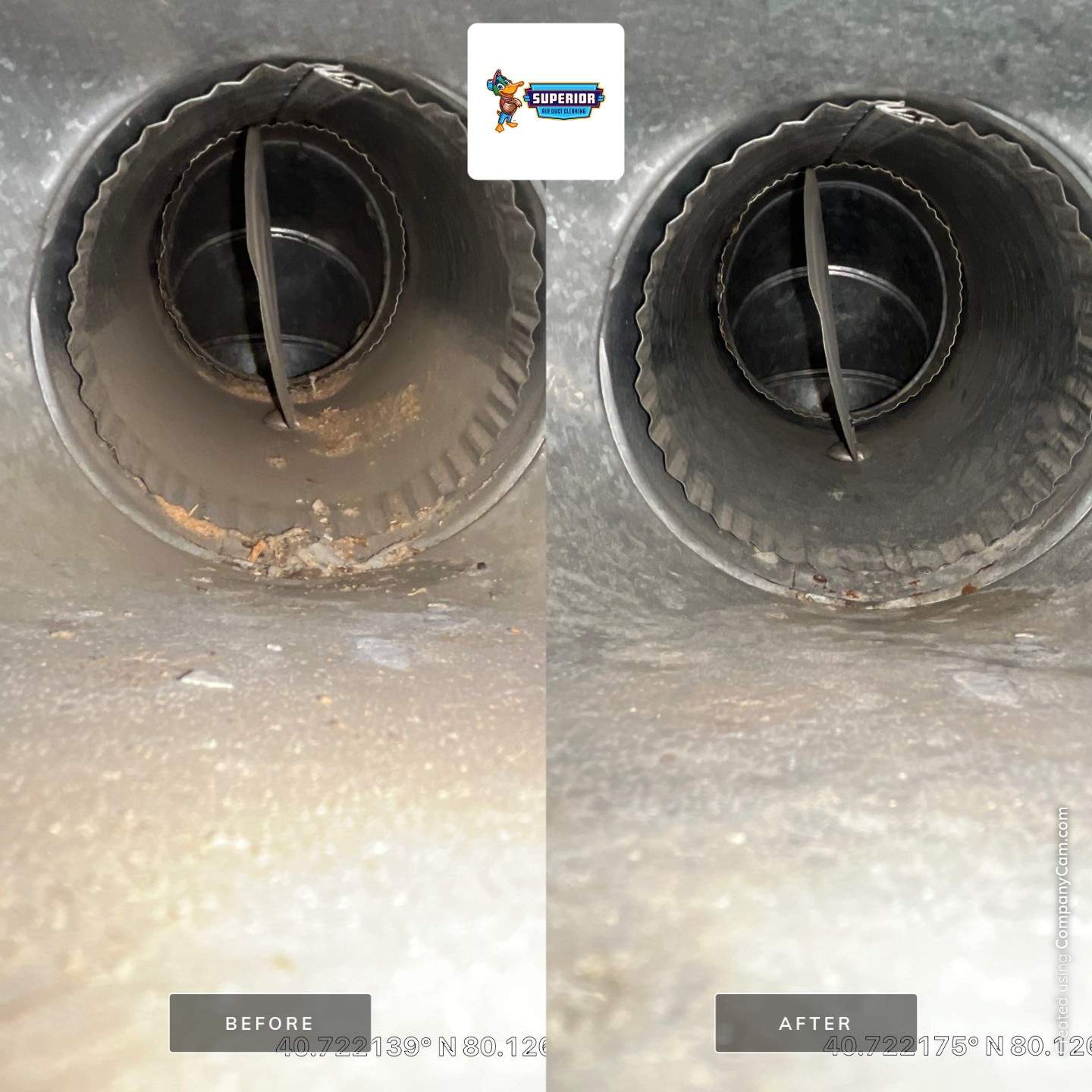 Air Duct Cleaning With a Vacuum Truck in Cranberry Twp, PA by Superior Air Duct Cleaning