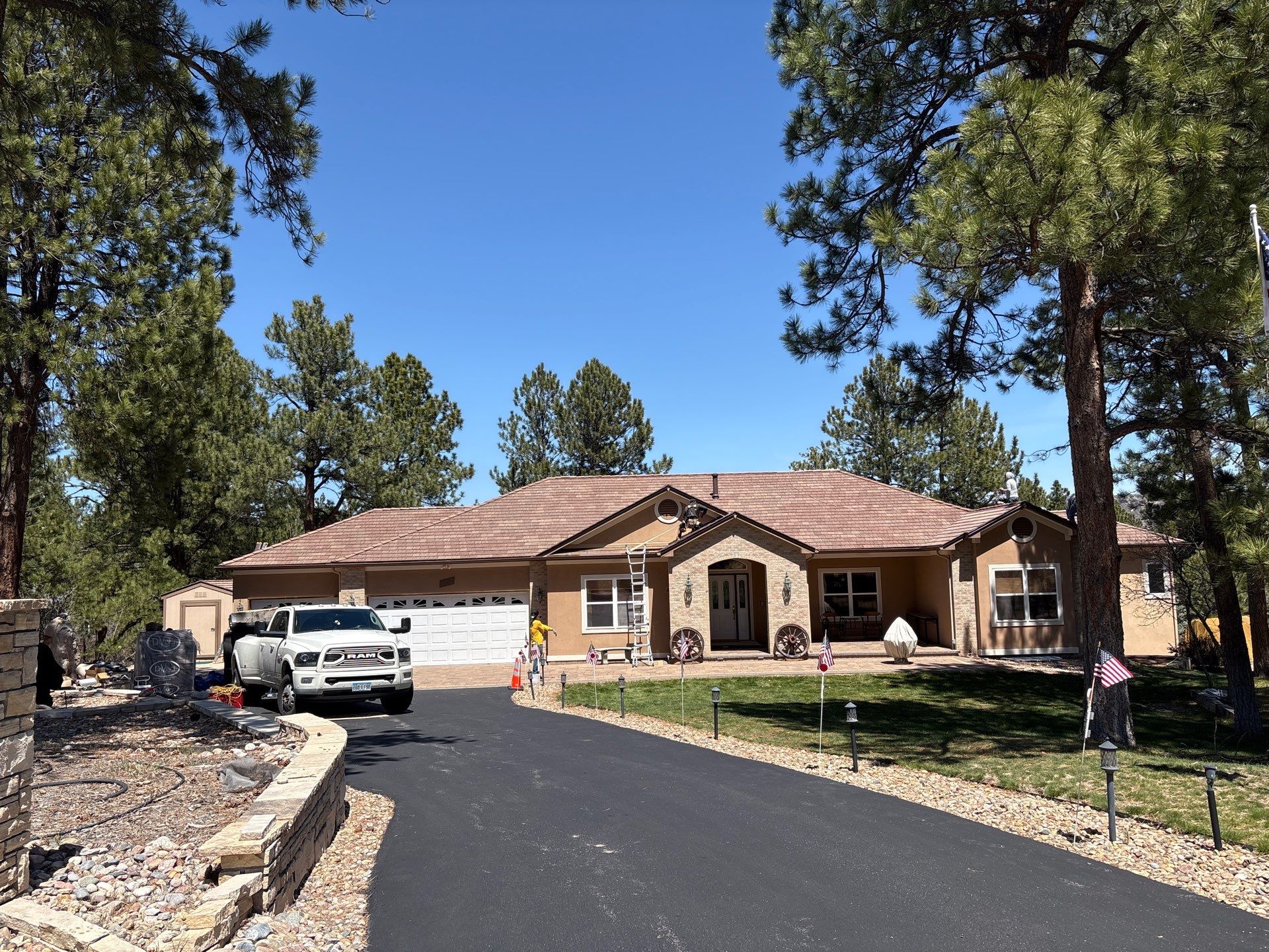 Da Vinci shake, color autumn blend by Golden Spike Roofing