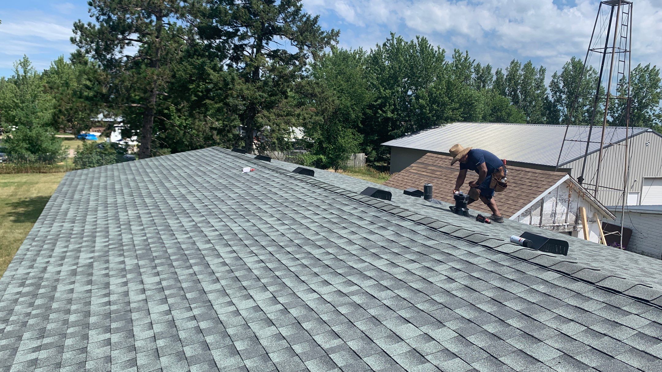 Re-roof. Zimmerman Mn by Koska construction llc