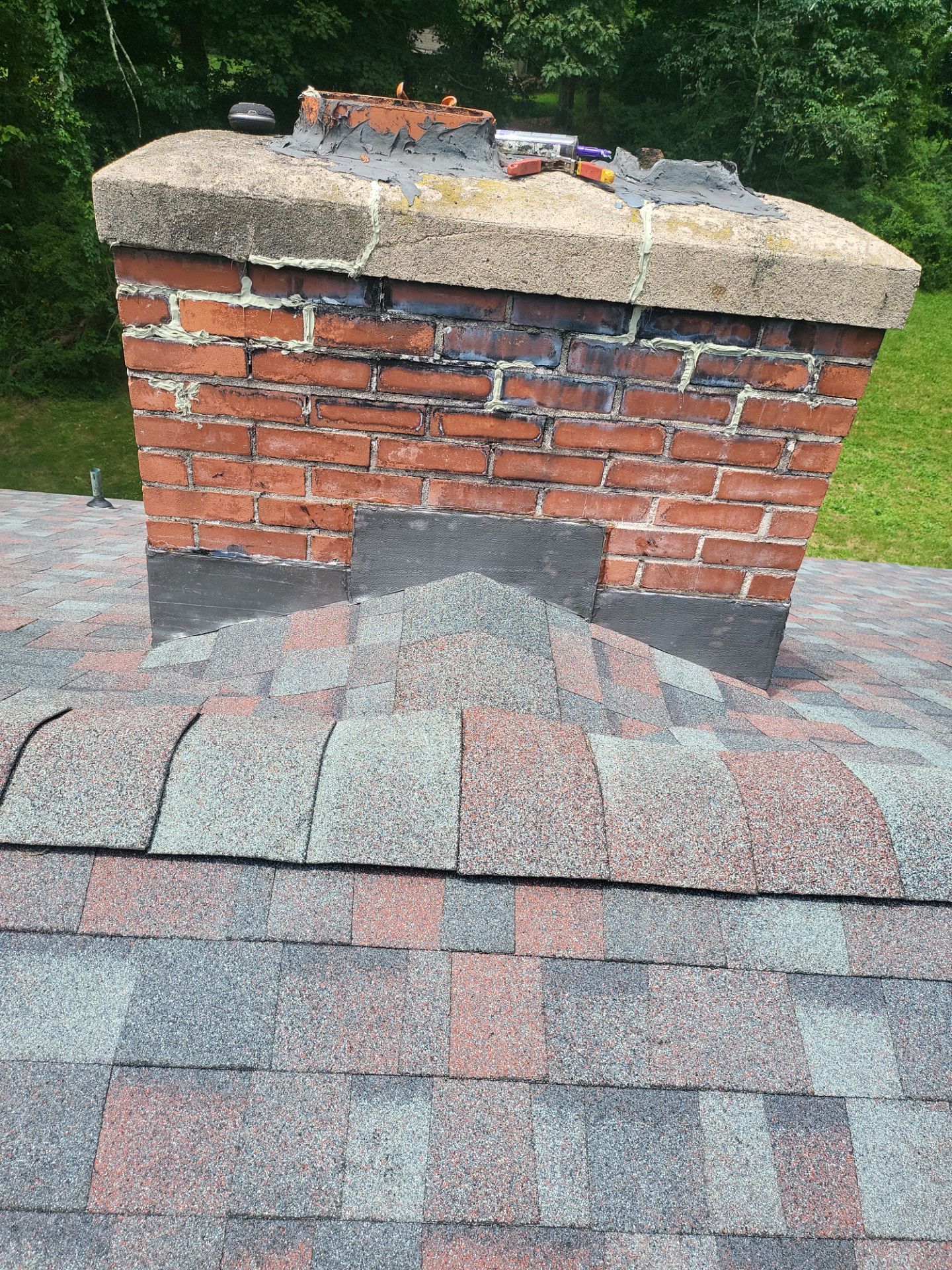 Residential Roofing Installation using Owens Corning TruDefinition Duration AR - Colonial Slate by A Plus Exterior