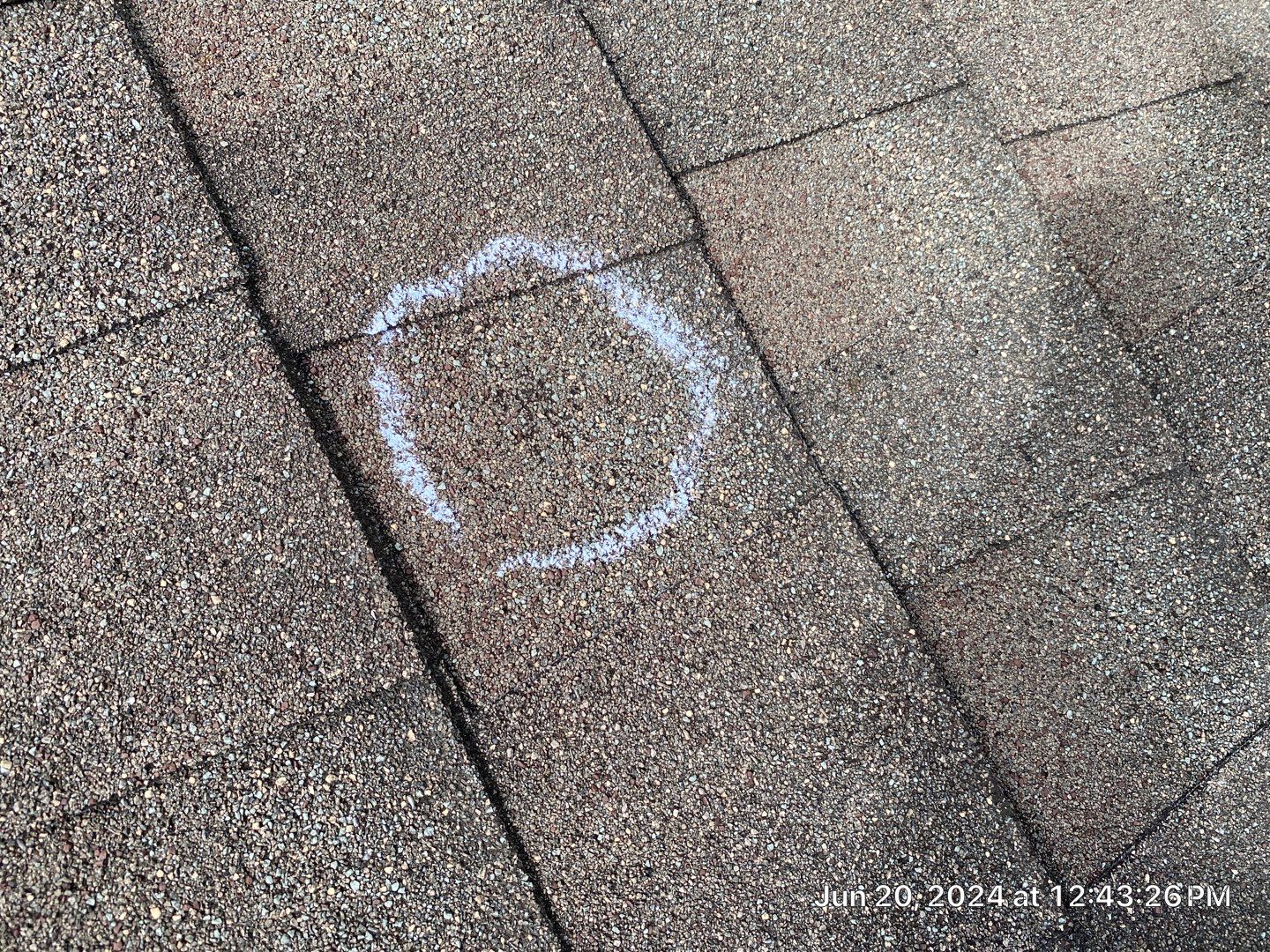 Hail Roof inspection in Jenks by Decor Roofing & Restoration