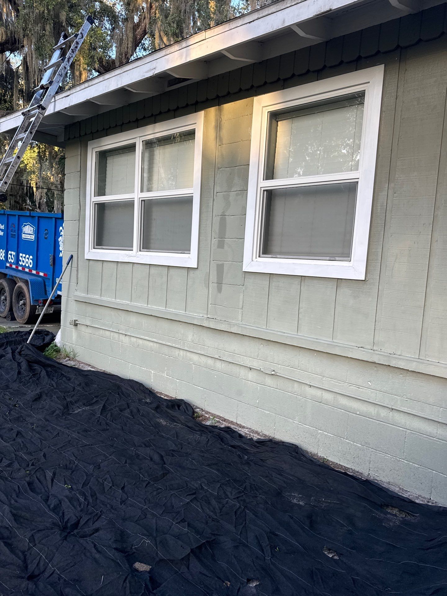 DeBary Residential Roof Replacement with Atlas Pinnacle Shingles and Wood Repair by Pinnacle Roofing Group