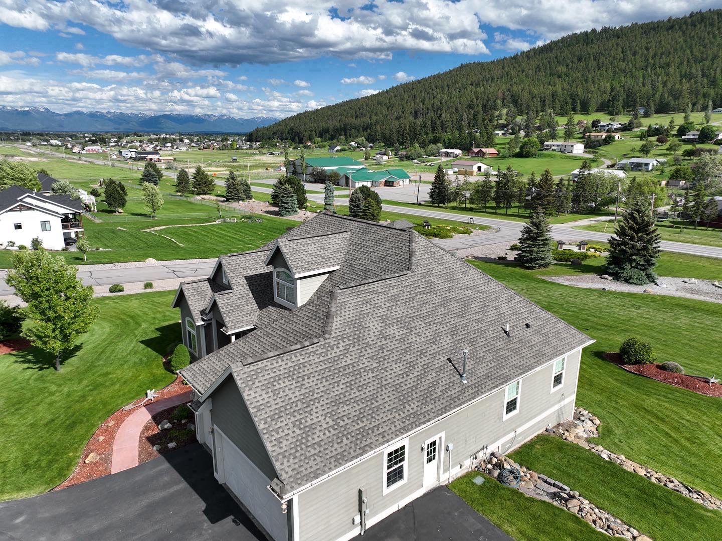 GAF Timberline HDZ - Weathered Wood by Montana Roofing Solutions