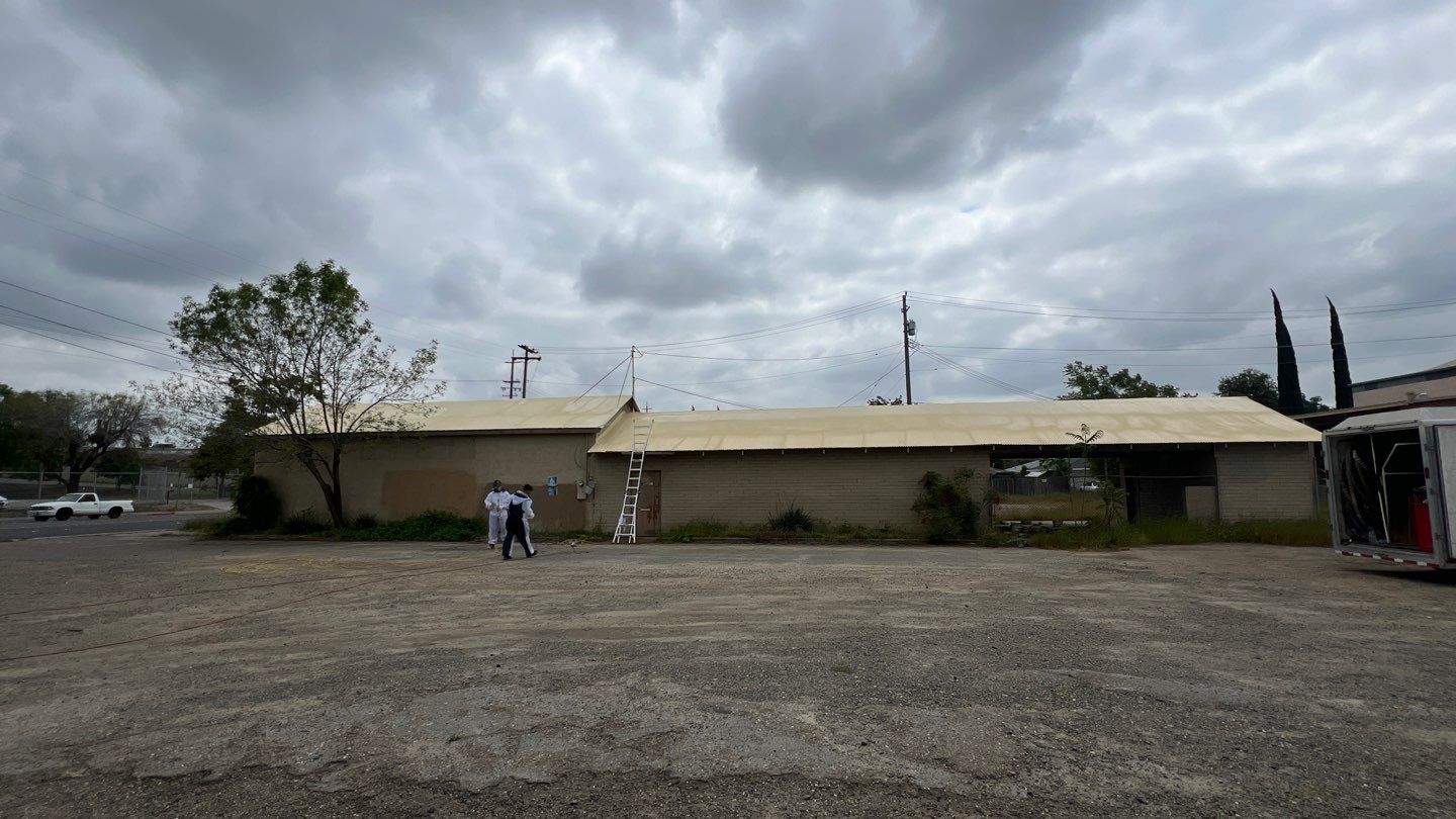 Spray foam and coatings using Conklin Benchmark/PUMA XL by Straight Edge Roofing Inc