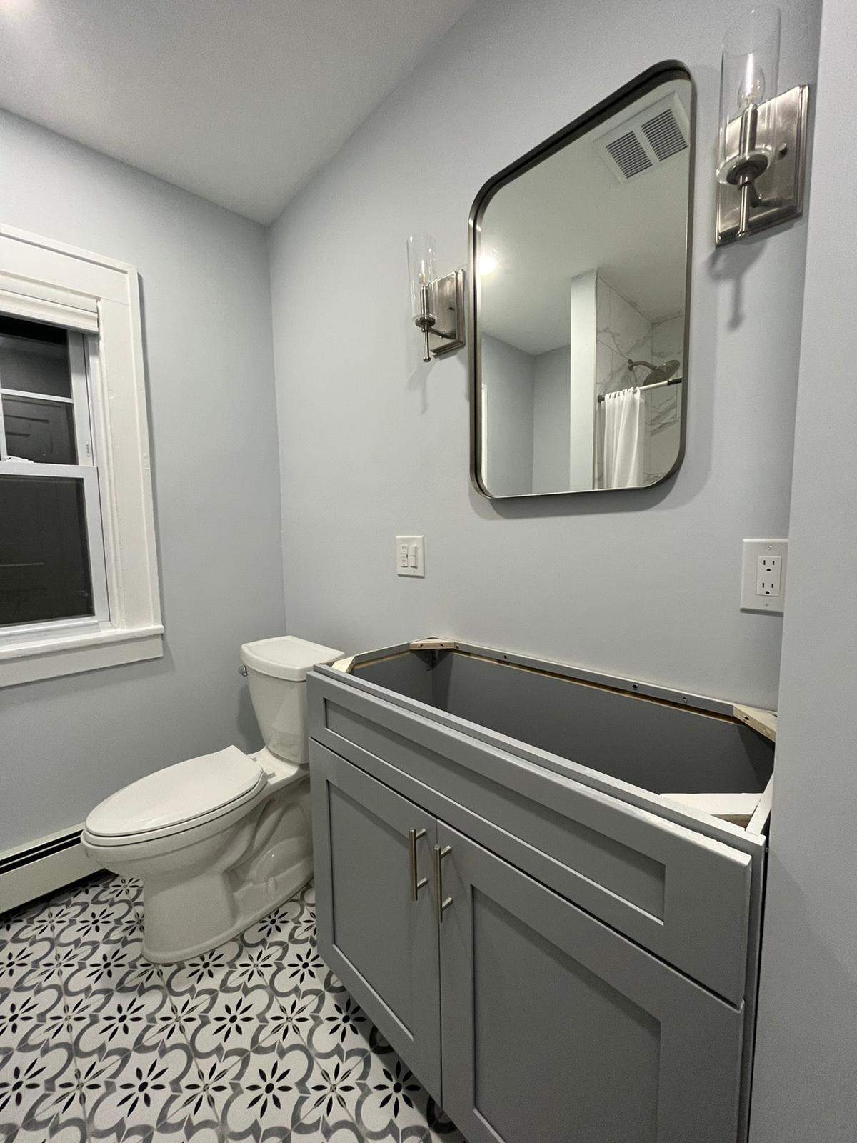 Bathroom Remodel using Tile by Home Concepts Construction