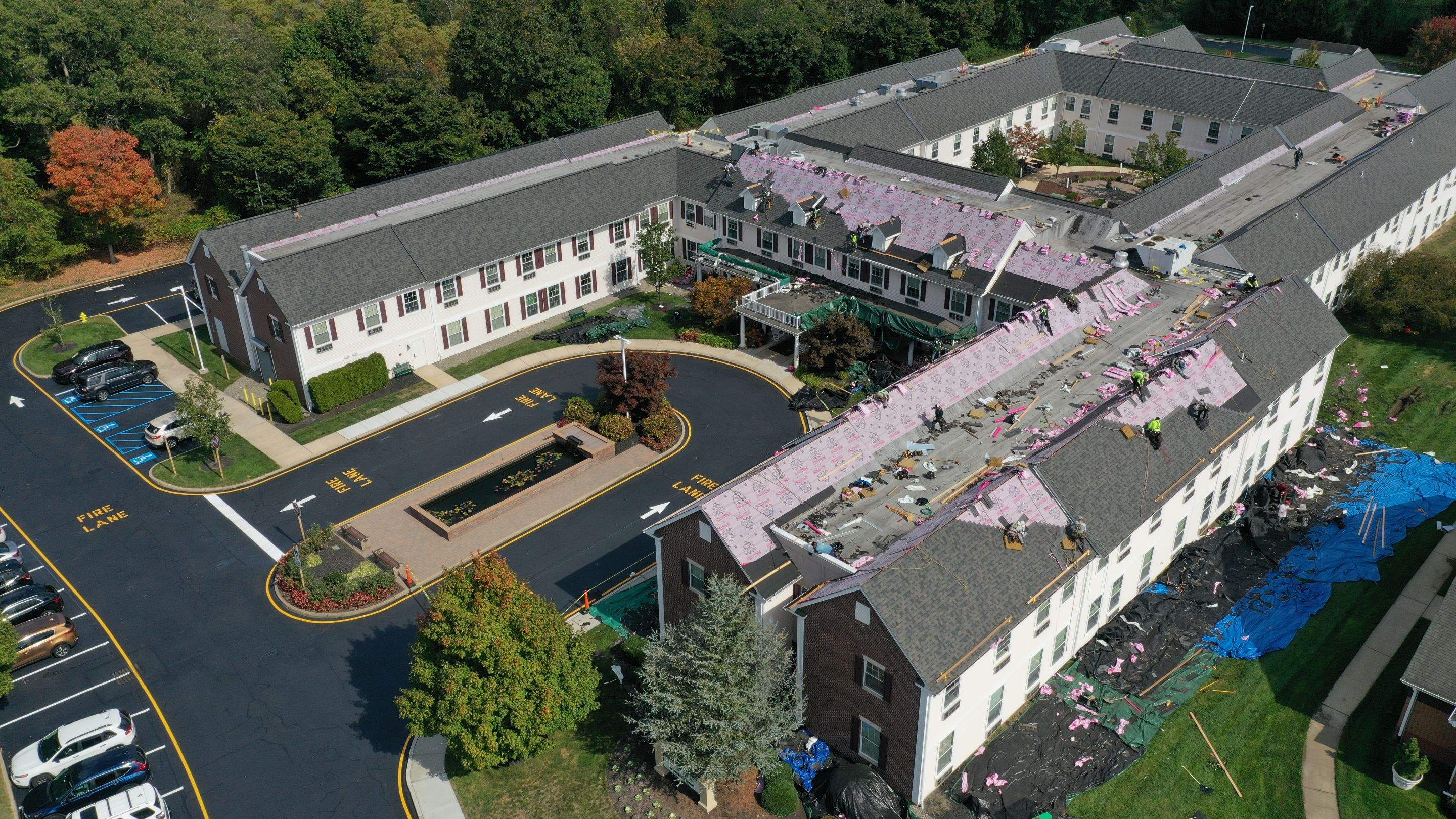 Commercial Roofing Installation using Owens Corning Duration by All Site Roofing