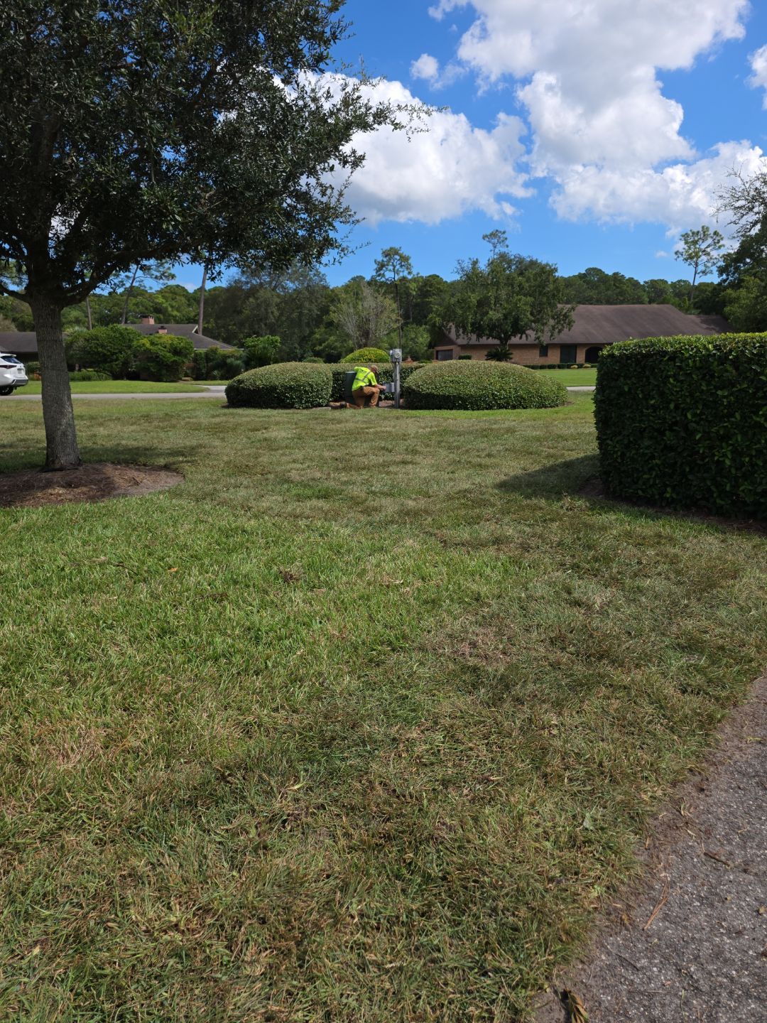 Deerwood Community | Island Landscape Replacement by ProGreen Services