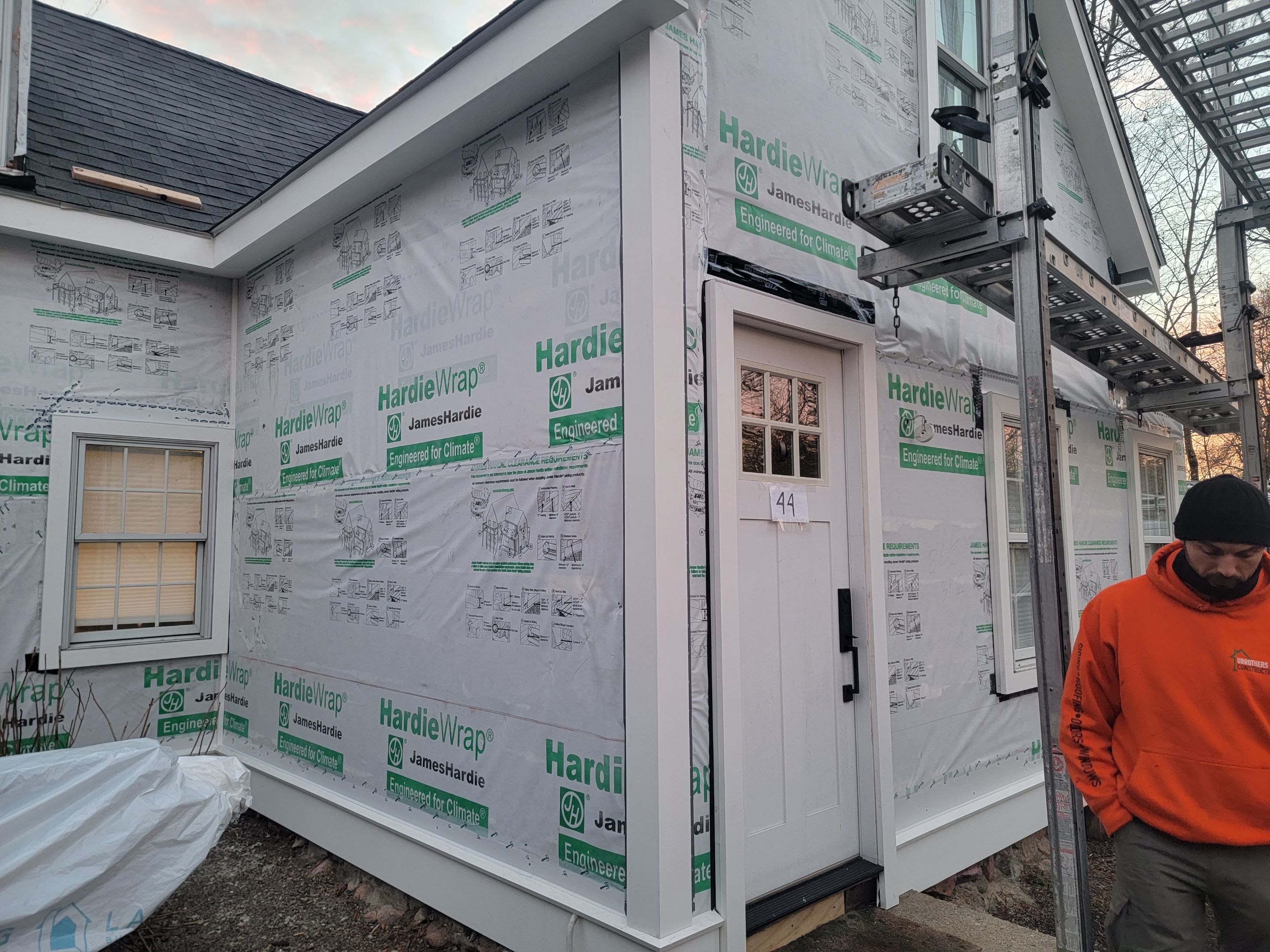 Siding Installation using James Hardie by UBrothers Construction