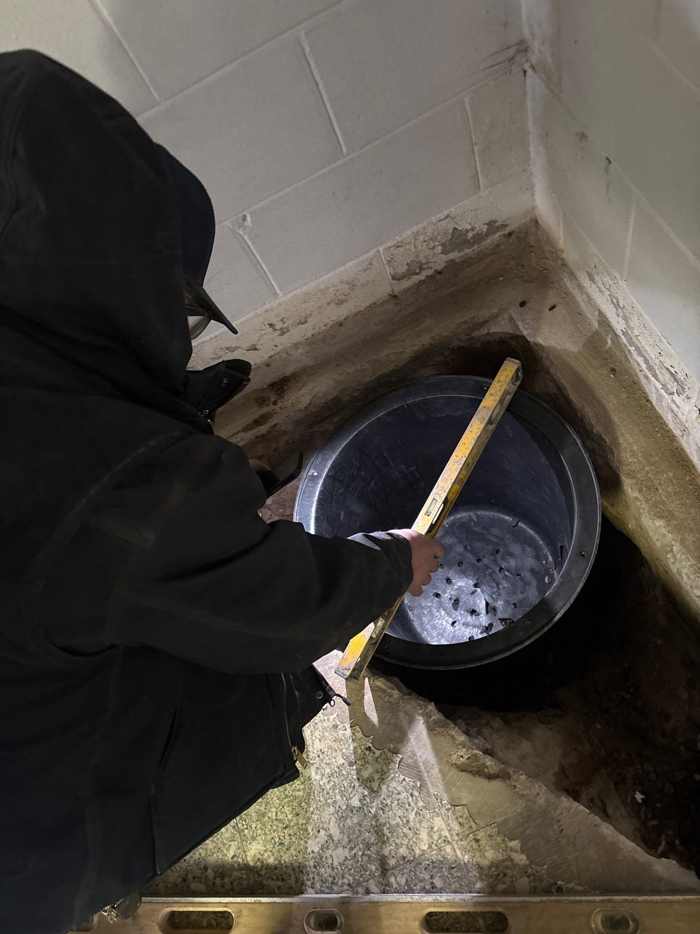 Drain Tile in Roseville for Carston by Waterproofing Northeast
