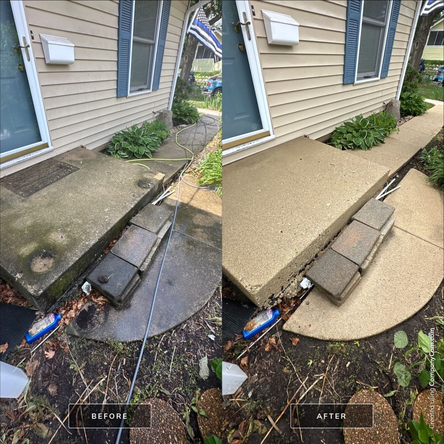 Project in Barrington by Simmons Power & Soft Washing